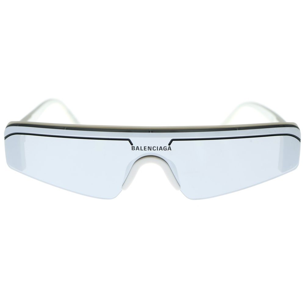 バレンシアガ Ski Rectangle スキー サングラス 眼鏡 アイウェア ブラック BB 0003 S