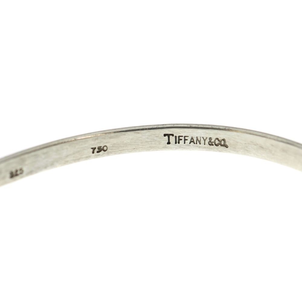 TIFFANY-Co ティファニー フック-アイバングル ブレスレット シルバー×ゴールド FORTGASGNV_COM_BR