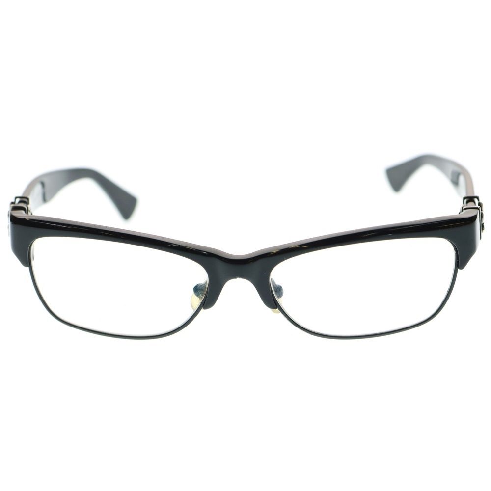 CHROME HEARTS クロムハーツ LOVE GLOVE フ モチーフ アイウェア 眼鏡 ブラック シルバー