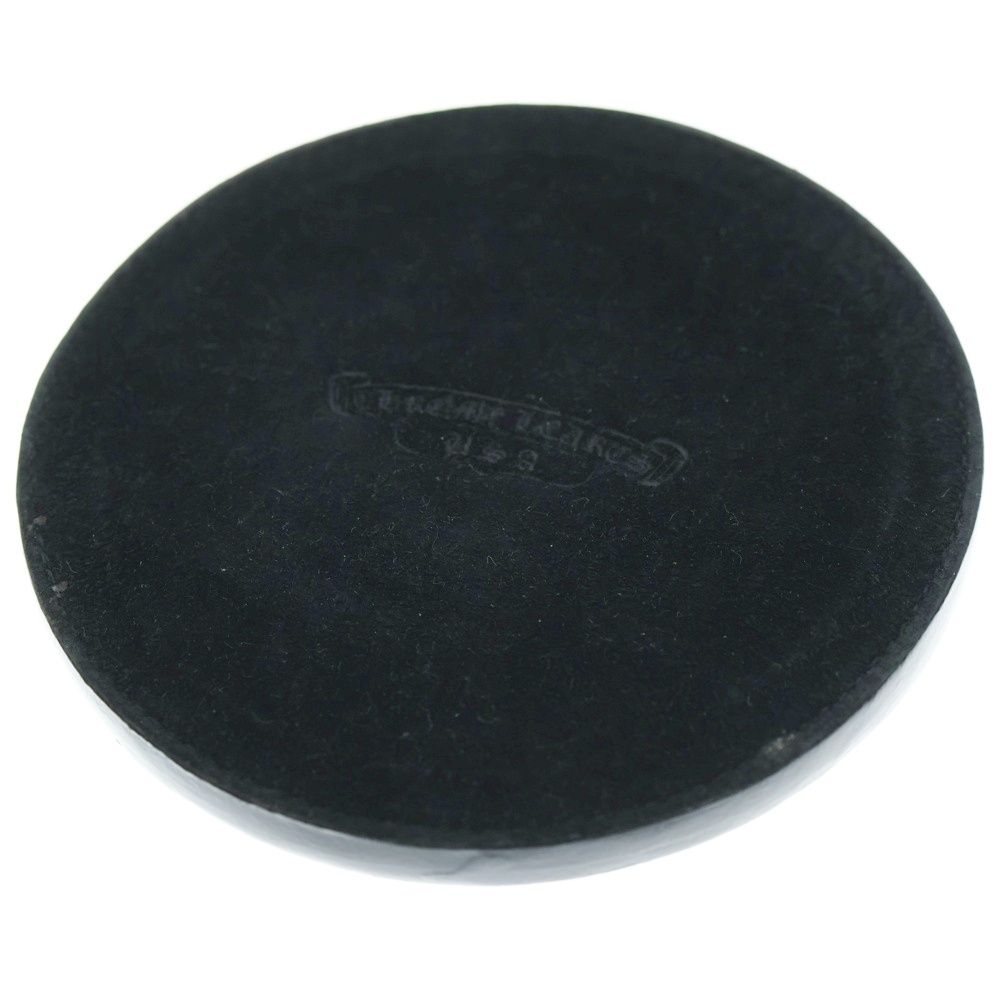  CHROME HEARTS クロムハーツ COASTER CHプラス レザーコースター ブラック その他 その他