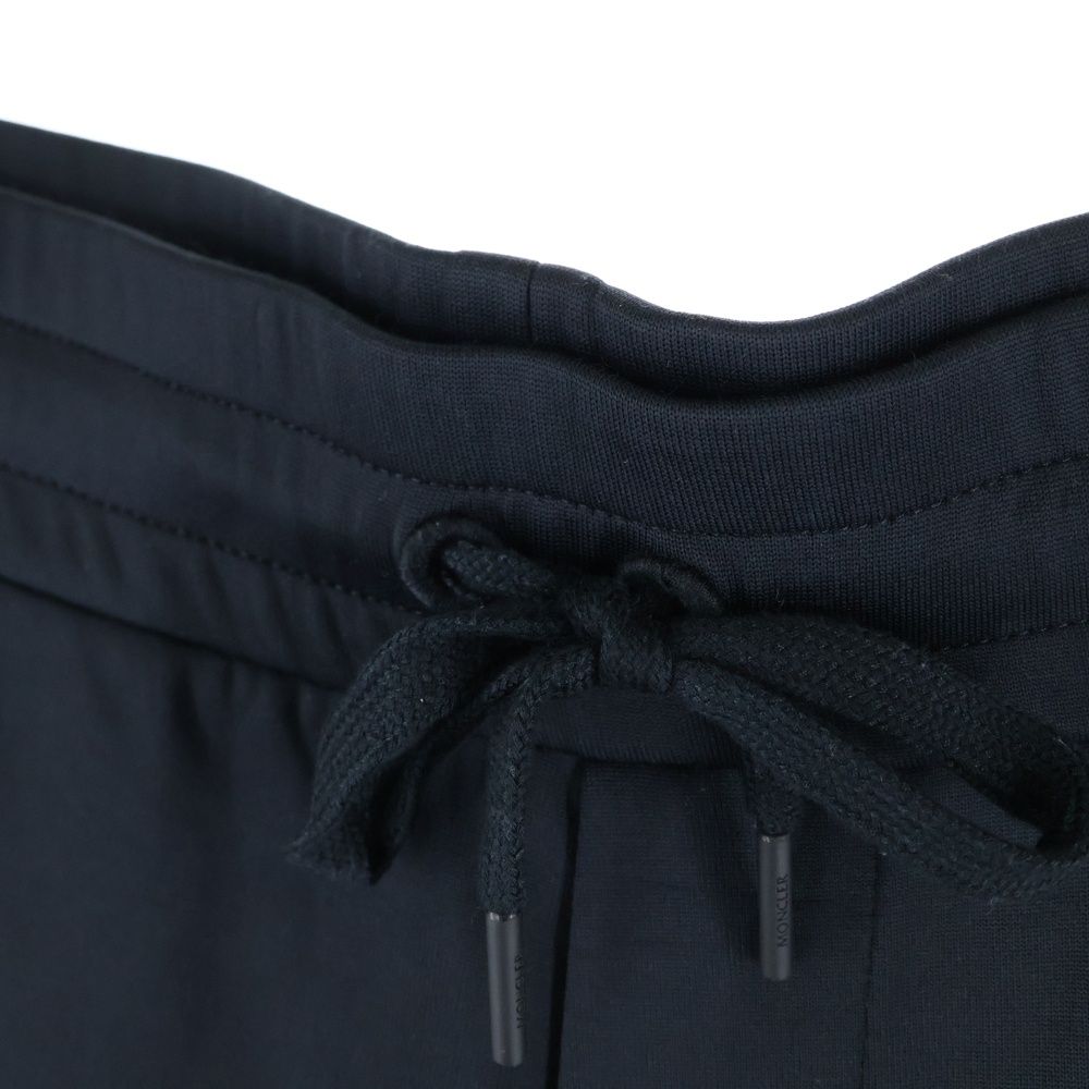  MONCLER モンクレール 21 AW サイドロゴ刺繍 スウェット パンツ ブラック その他 メンズ