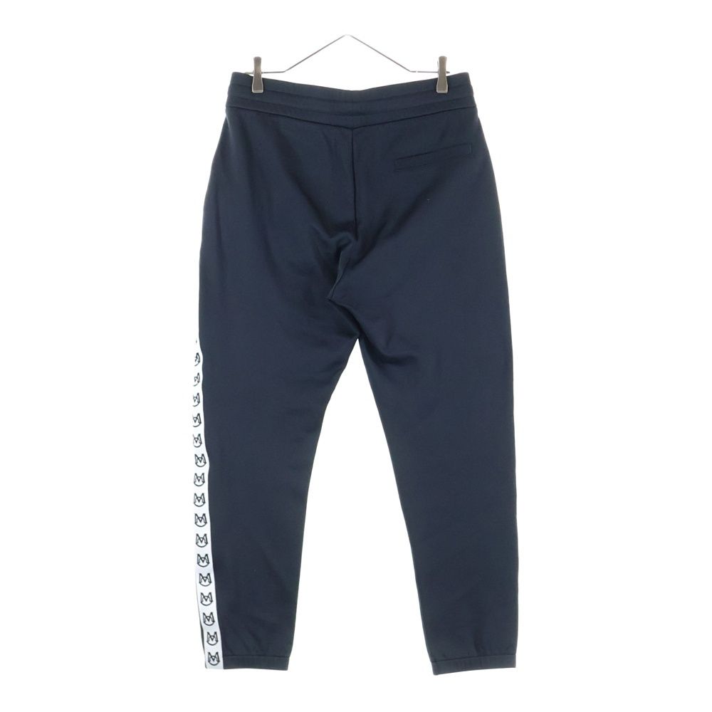 MONCLER モンクレール 21 AW サイドロゴ刺繍 スウェット パンツ ブラック