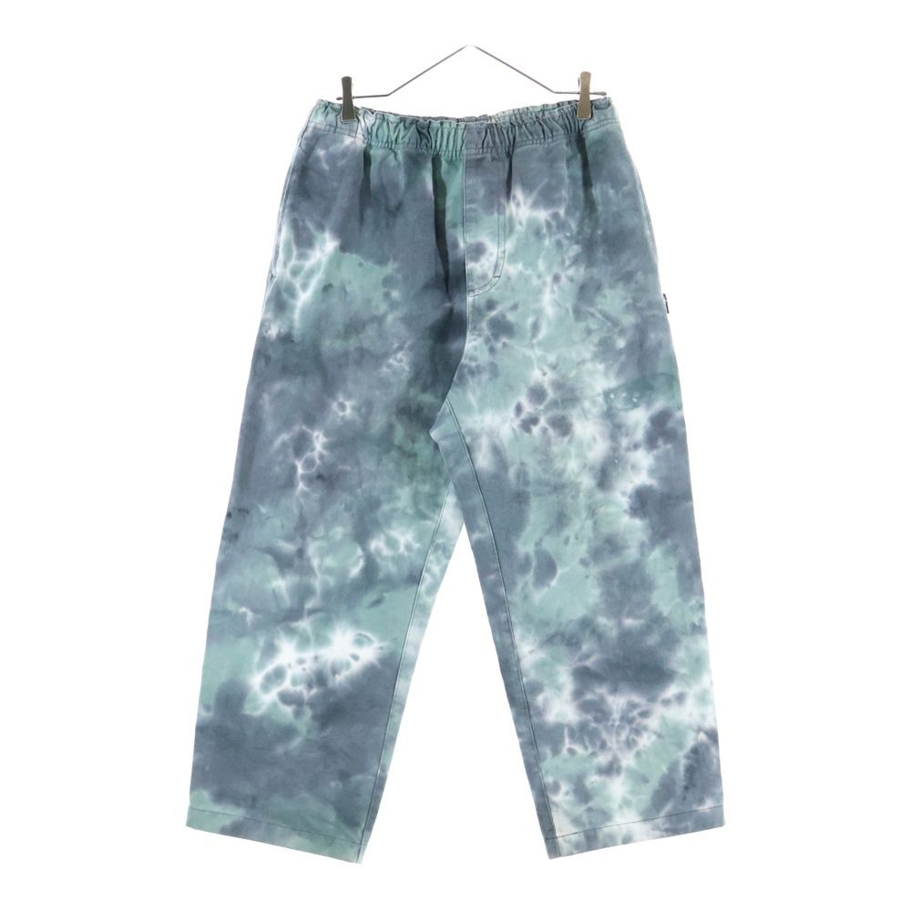STUSSY ステューシー 22SS DYED CANVAS BEACH PANT キャンバス ビーチパンツ グレー 116579