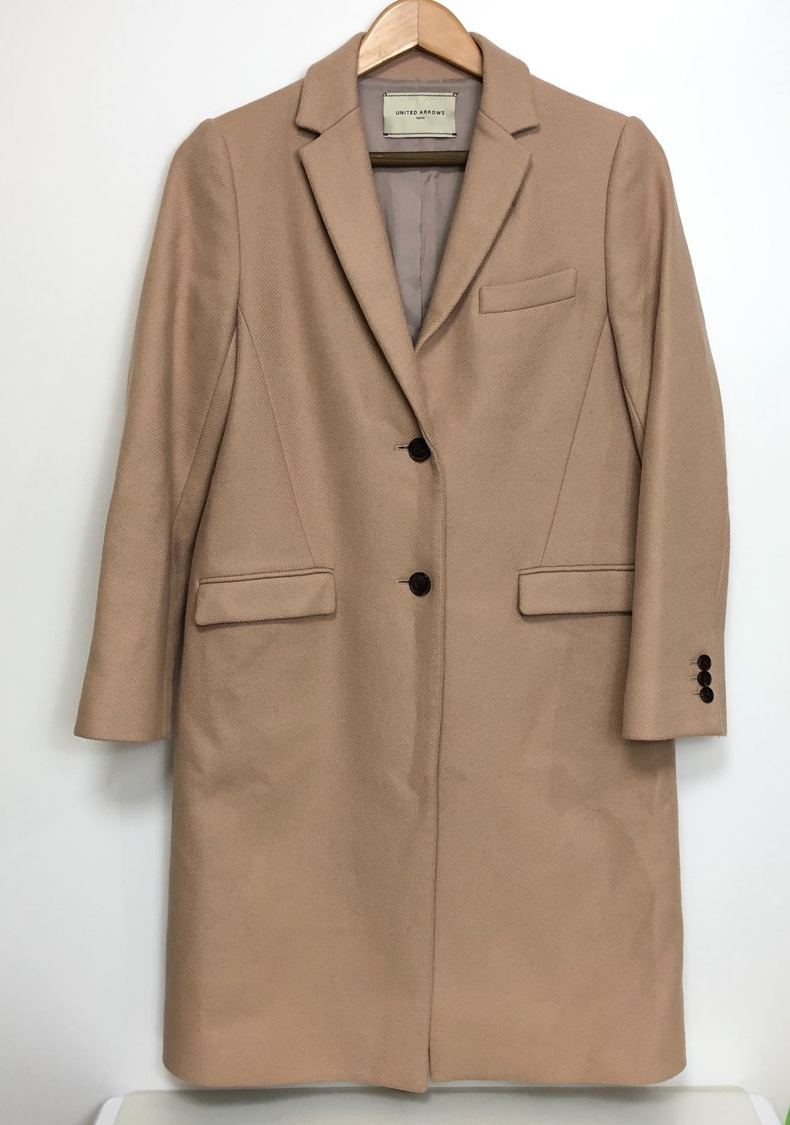 UNITED ARROWS ユナイテッドアロウズ レディースコート ピンクベージュ系 SGMT10-9403