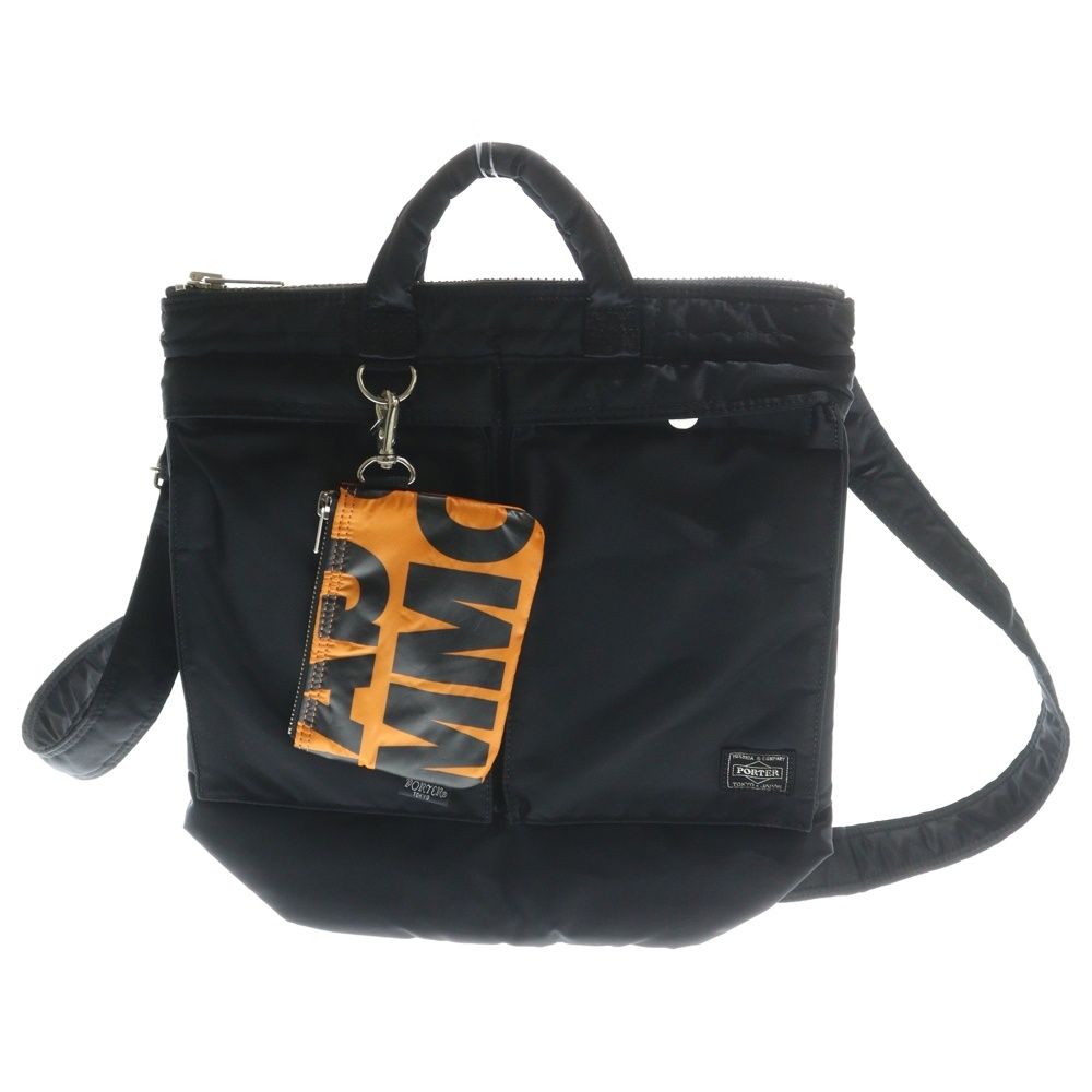 PORTER ポーター xCOMME DES GARCONS Tanker Helmet Bag 381-17404 コムデギャルソン タンカー ヘルメット バッグ ブラック