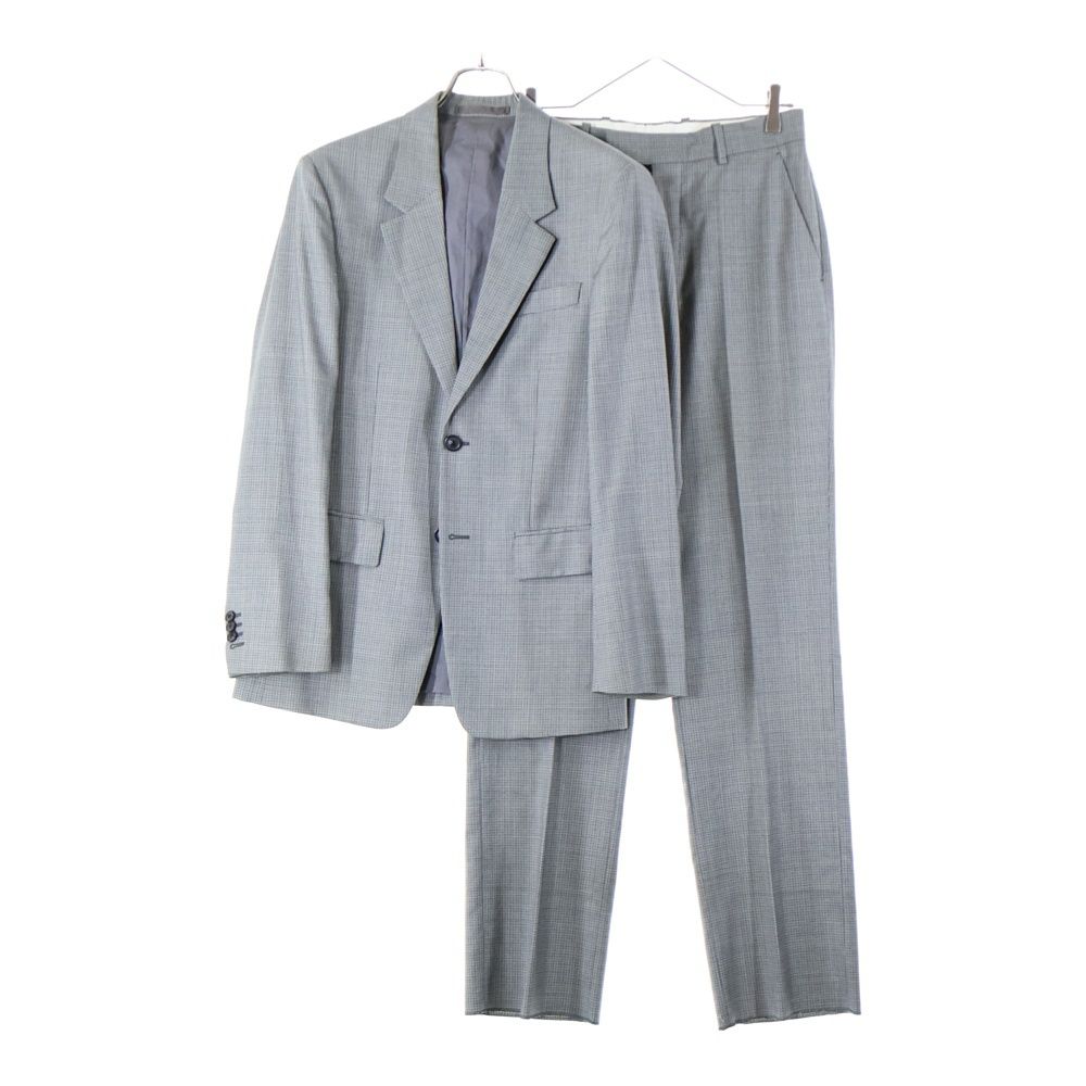 Maison Margiela 14 メゾンマルジェラ 18 SS バージンウール 2 Bジャケット カットオフパンツ セットアップ グレー