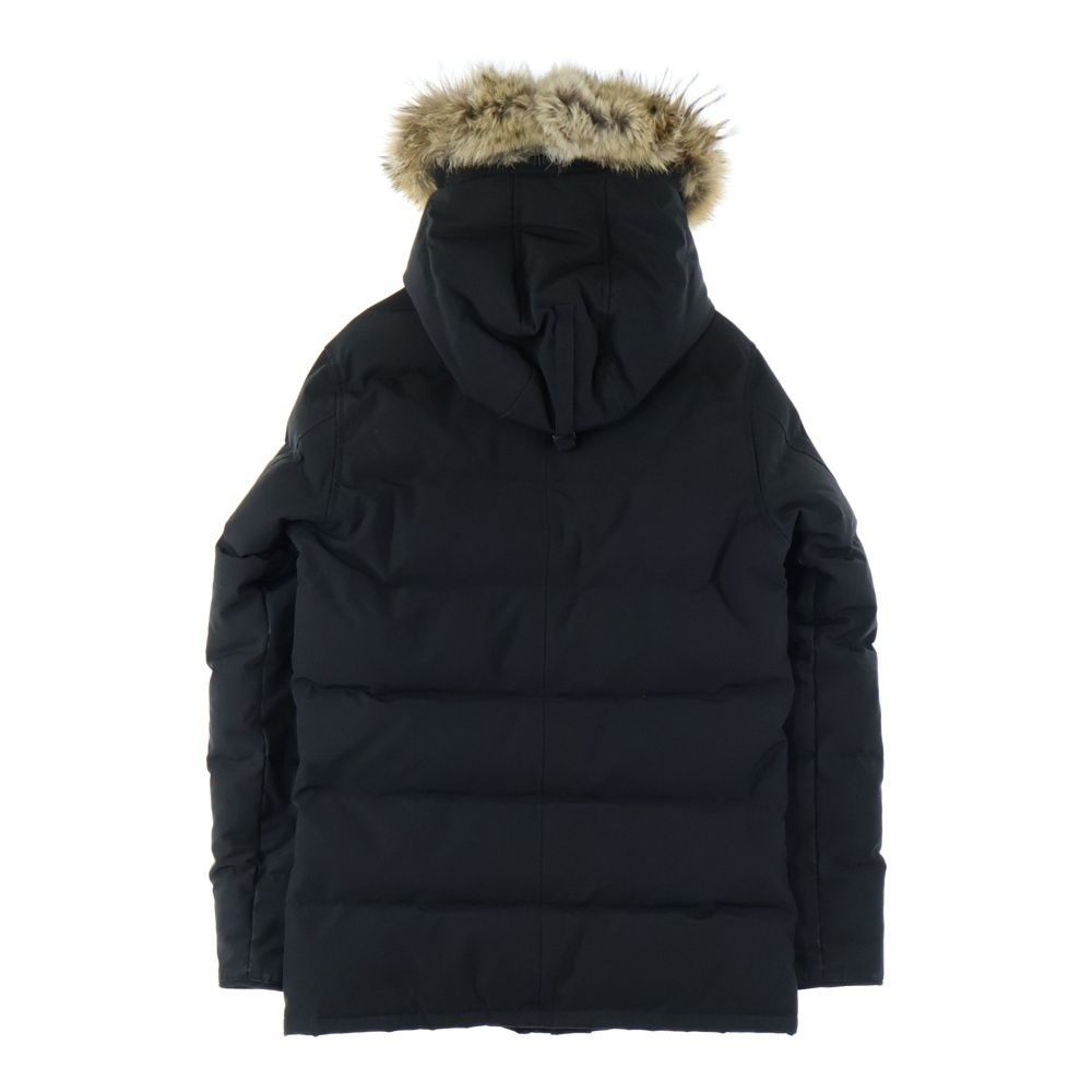 CANADA GOOSE カナダグース CARSON PARKA カーソン パーカー ファー フーデッド ジップアップ ダウンジャケット ブラック 3805MA