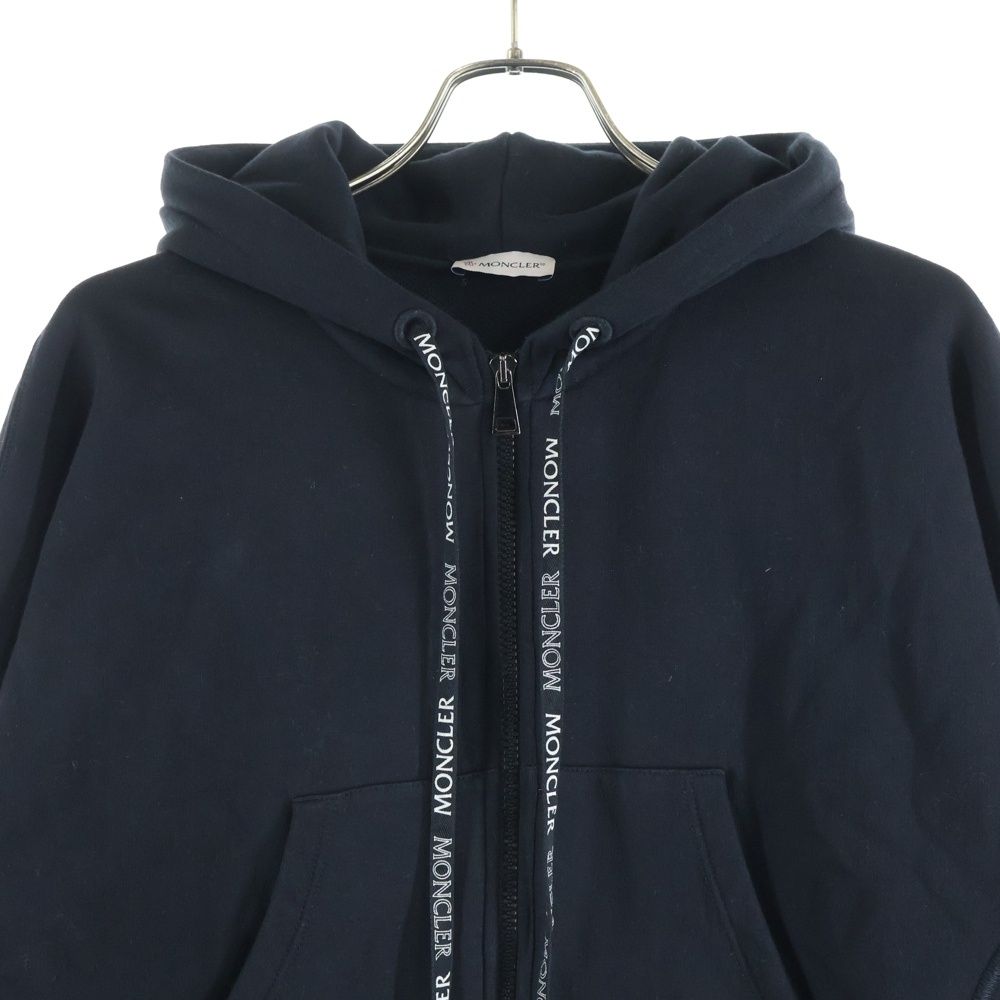 MONCLER (モンクレール) MAGLIA CARDIGAN ロゴテープ ジップアップ