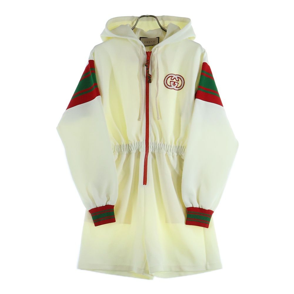 GUCCI グッチ レディース フード付きワンピース ホワイト 720582