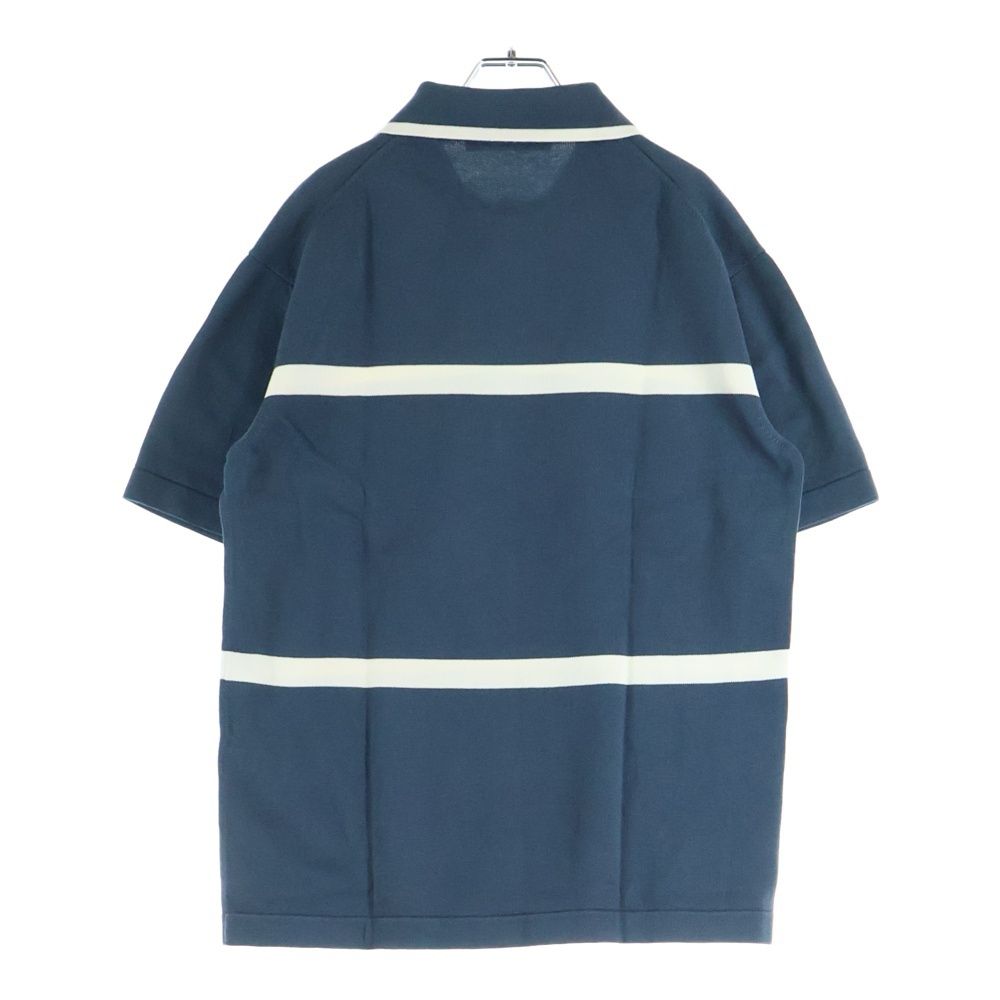 LOUIS VUITTON ルイヴィトン 22AW サイクリングポロ ジャガード 半袖ポロシャツ カットソー グレー RM222 F96 HNN61W