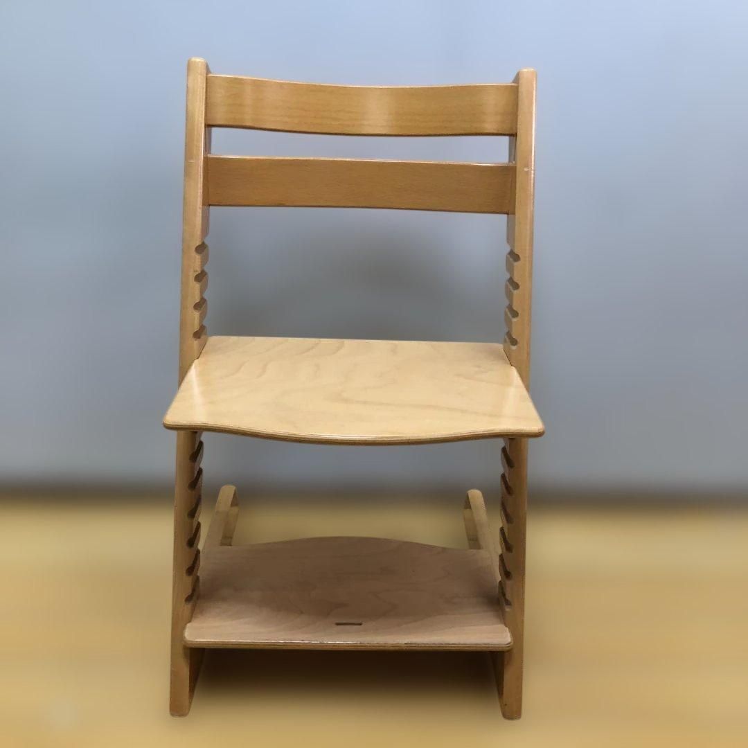 STOKKE ストッケ トリップトラップ ナチュラル 木製ハイチェア ベビーチェア 子供椅子 北欧デザイン 88307-1- -010