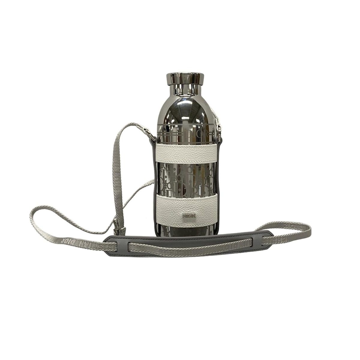 Dior HOMME ディオールオム 小物 - シルバー×白 ストラップボトル レザー