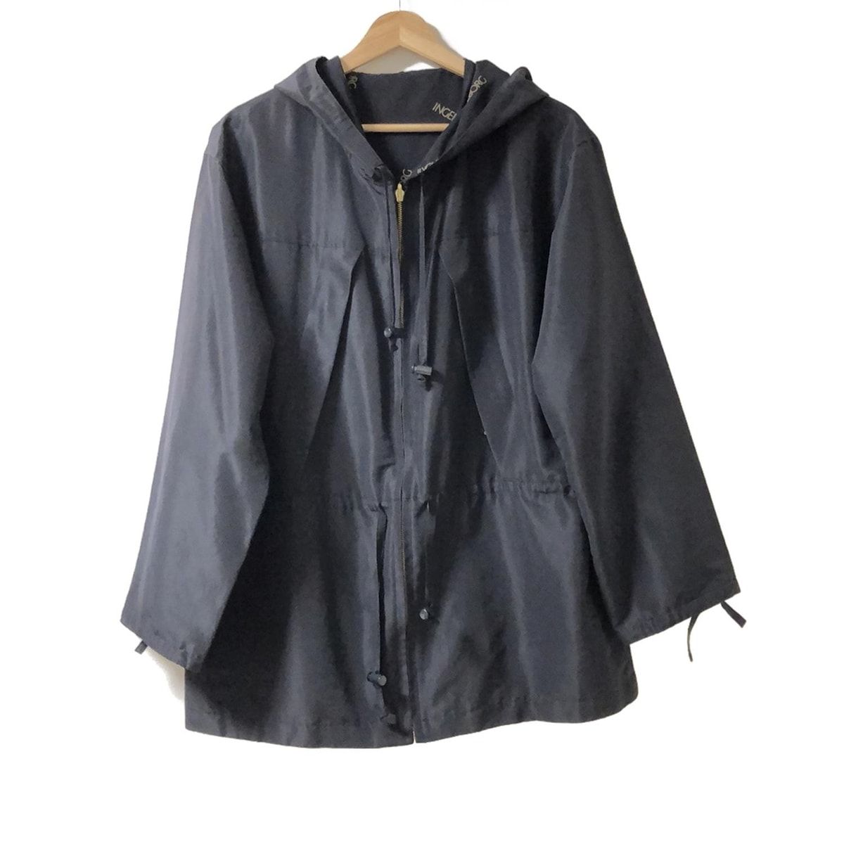 INGEBORG インゲボルグ ブルゾン レディース - 黒 長袖 リバーシブル ジップアップ 春 秋
