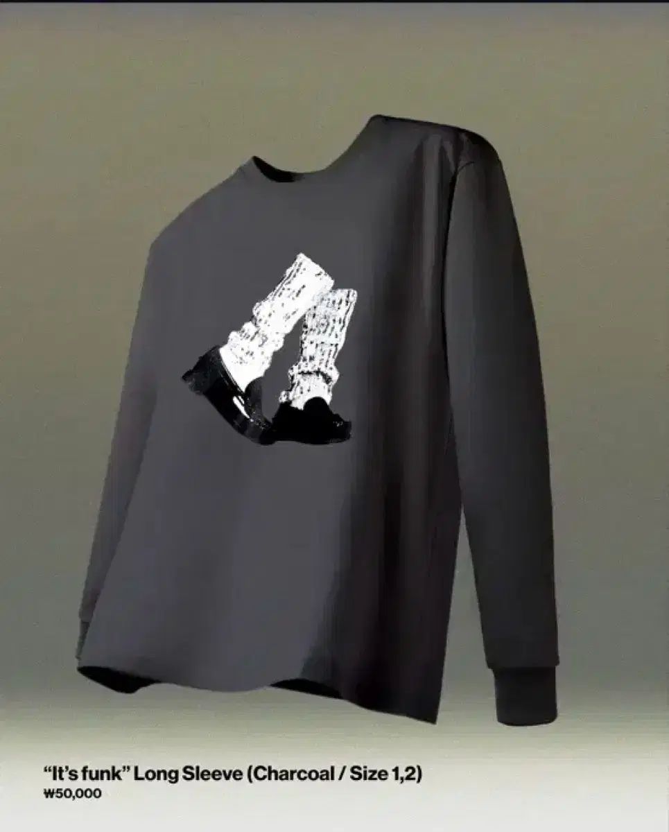 コンサート MD ロングスリーブ チャコール