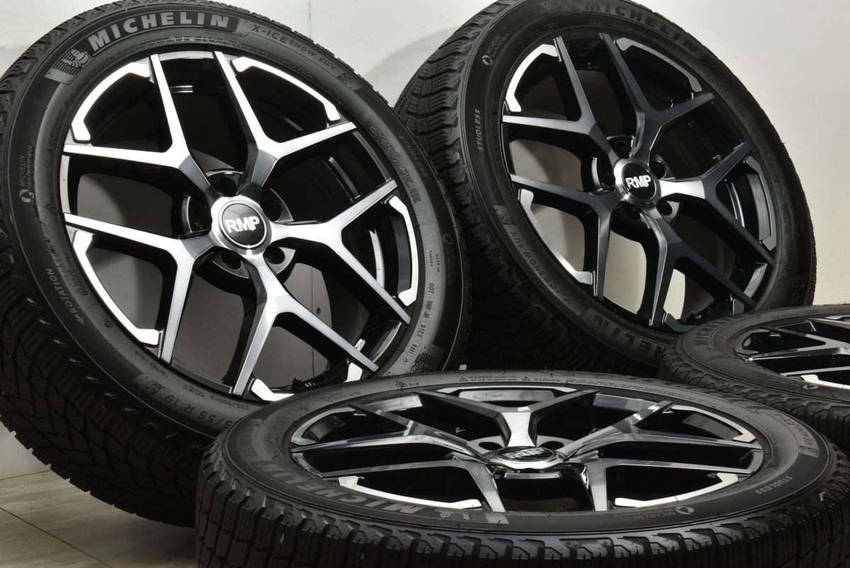 バリ溝 RMP 025 F 19 in 7 5 J 48 PCD 114 3 ミシュラン X ICE SNOW SUV 225 55 R RAV 4 ハリアー エクストレイル CX 8