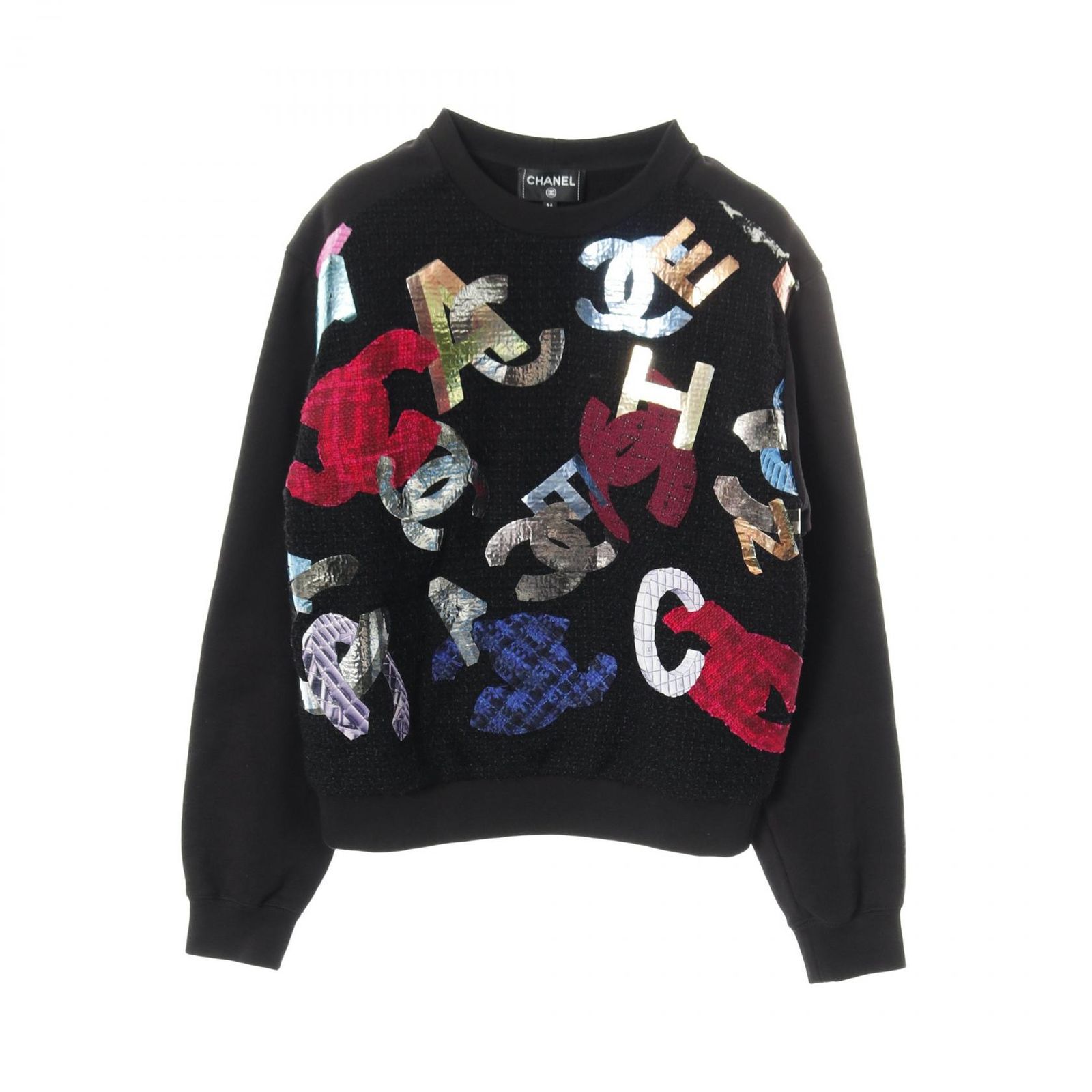 CHANEL シャネル ココマーク ツイード トレーナー スウェット