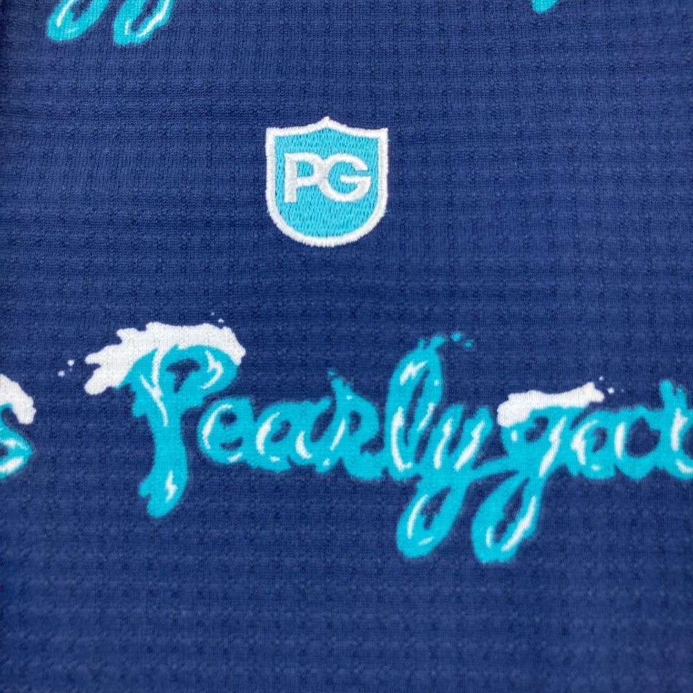 サイズ 1 PEARLY GATES パーリーゲイツ 055-1160522 半袖ポロシャツ ロゴ総柄 ネイビー系 240101475322 ゴルフウェア レディース ストスト LLC-HASEGAWATOSO_COM