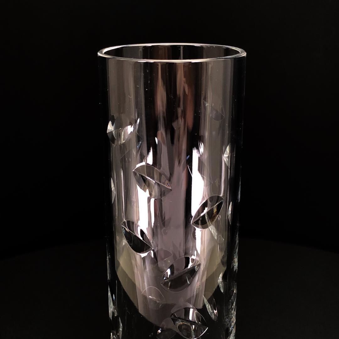 Baccarat バカラ オルグ グレイン フラワーベース クリスタルグラス クリア BC506