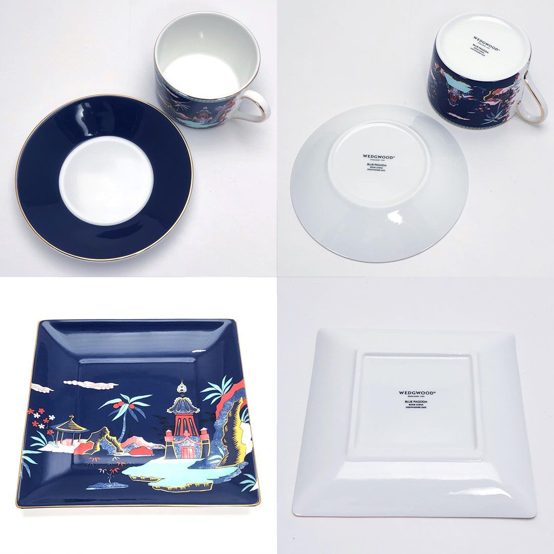 美品・箱付き】WEDGWOOD ウェッジウッド／ワンダーラスト ペア カップ