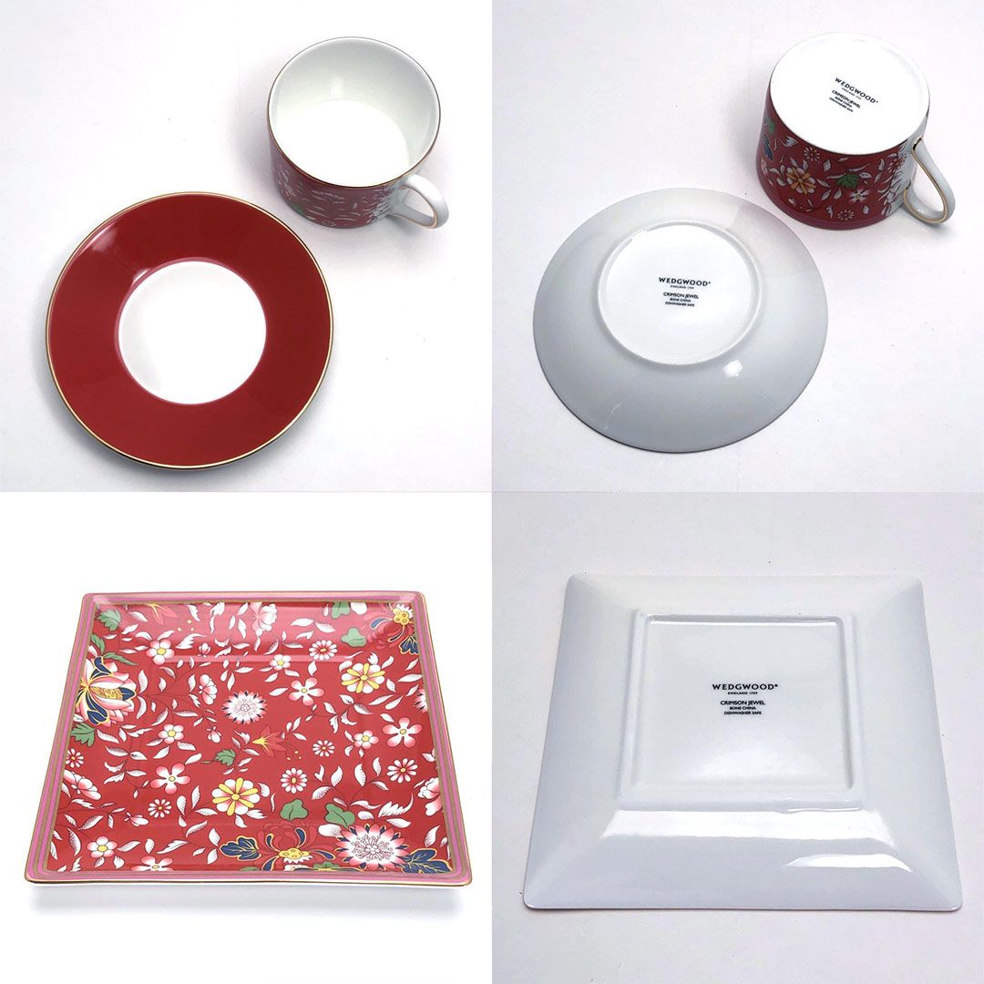 美品・箱付き】WEDGWOOD ウェッジウッド／ワンダーラスト ペア カップ