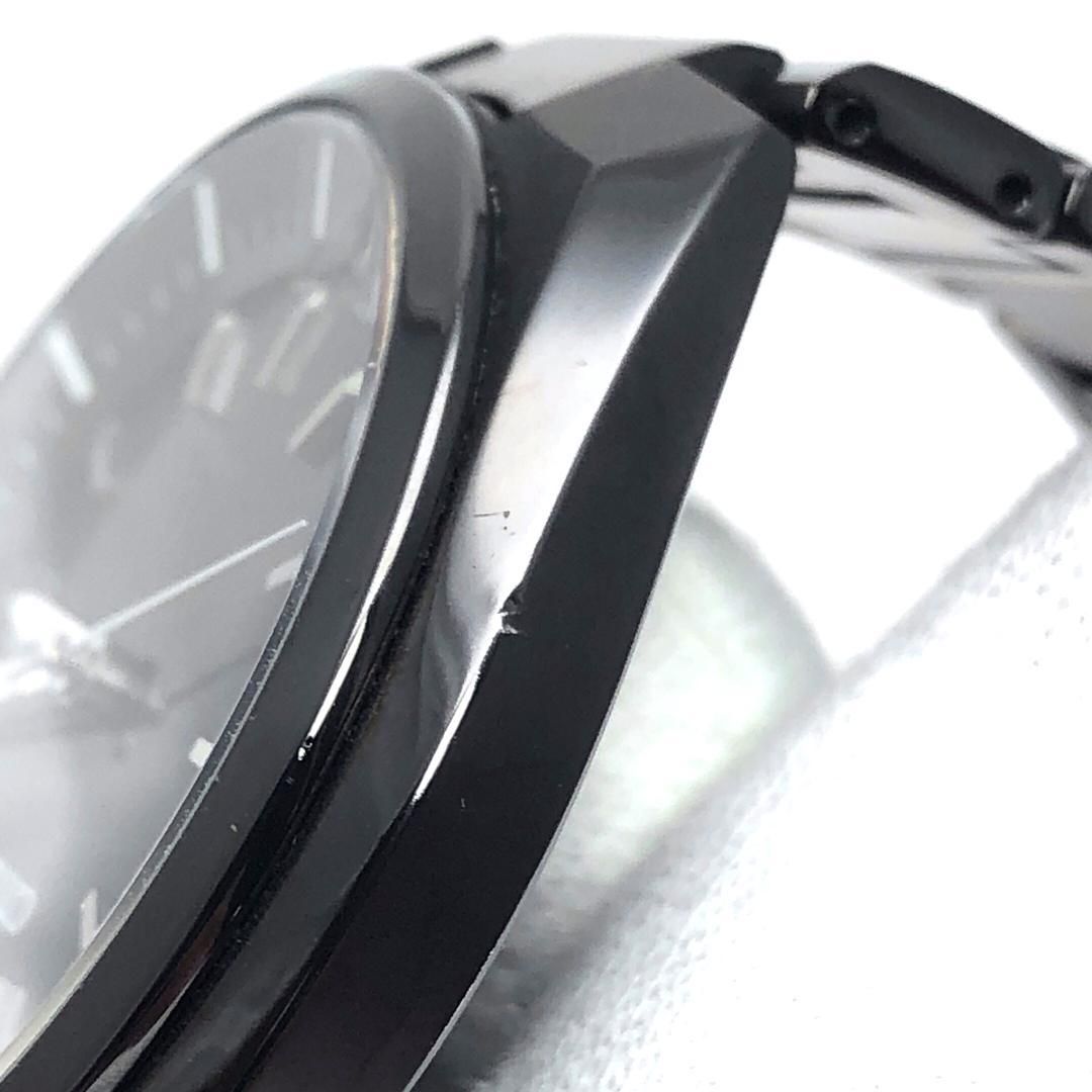 Citizen シチズン アテッサ H 128 R 007971 ソーラークォーツ チタン ブラック シルバー