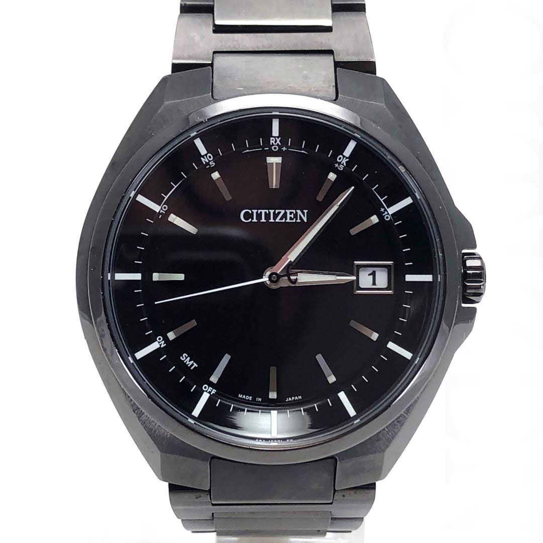Citizen シチズン アテッサ H128-R007971 ソーラークォーツ チタン ブラック シルバー