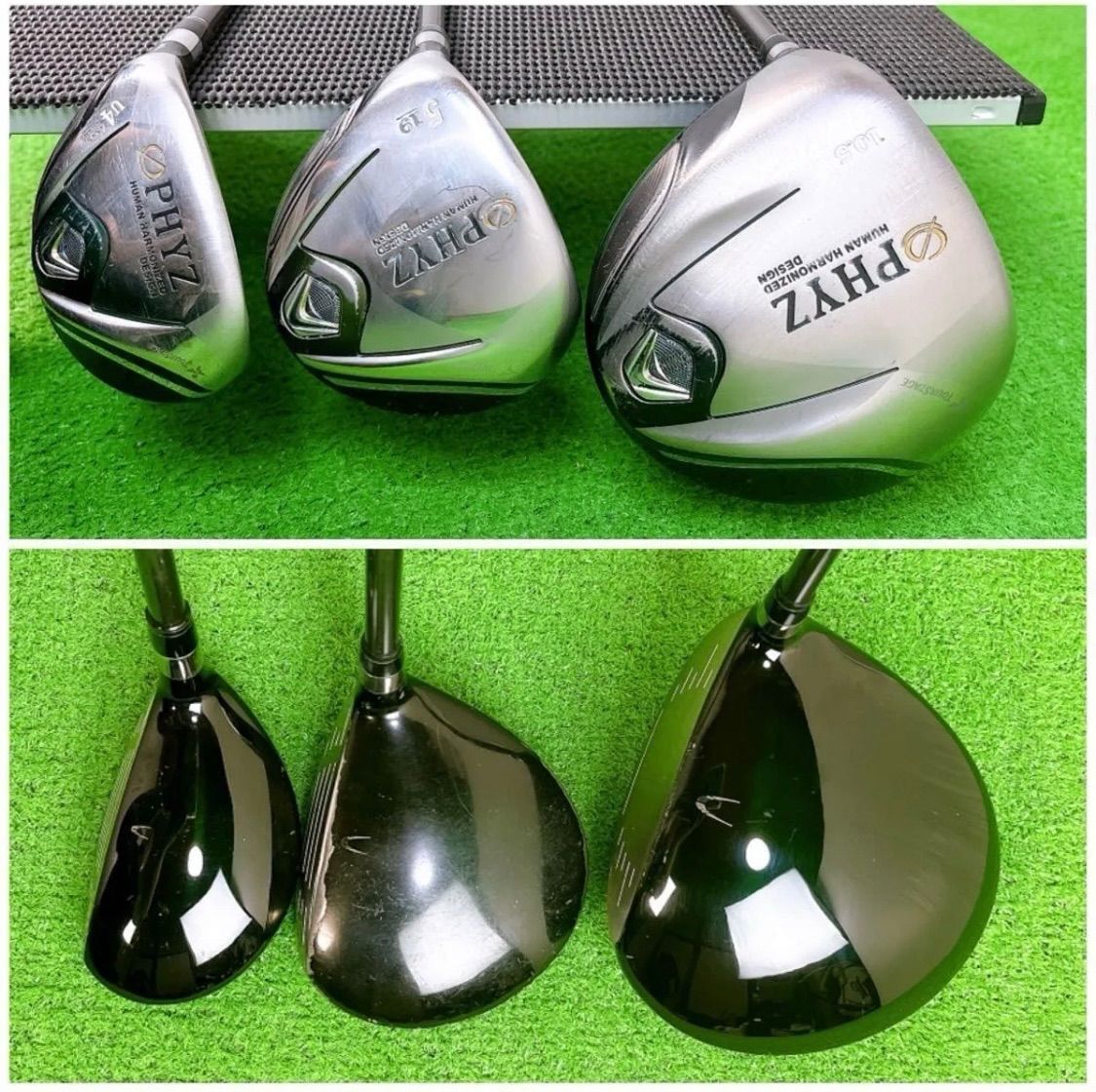 貴重レフティ ブリヂストン ファイズ ゴルフクラブセット 左打ち 11本 メンズ 中古】【良品】【送料無料】レフティ ブリヂストン ファイズ ゴルフ