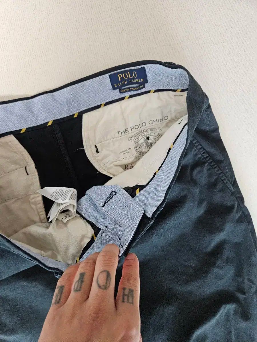 ポロラルフローレン ブラック チノパンツ