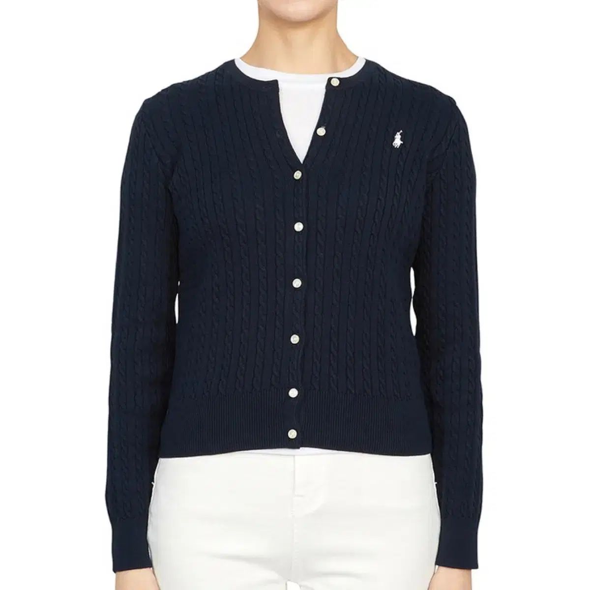 POLO RALPH LAUREN ポロラルフローレン ケーブル ニット カーディガン 55