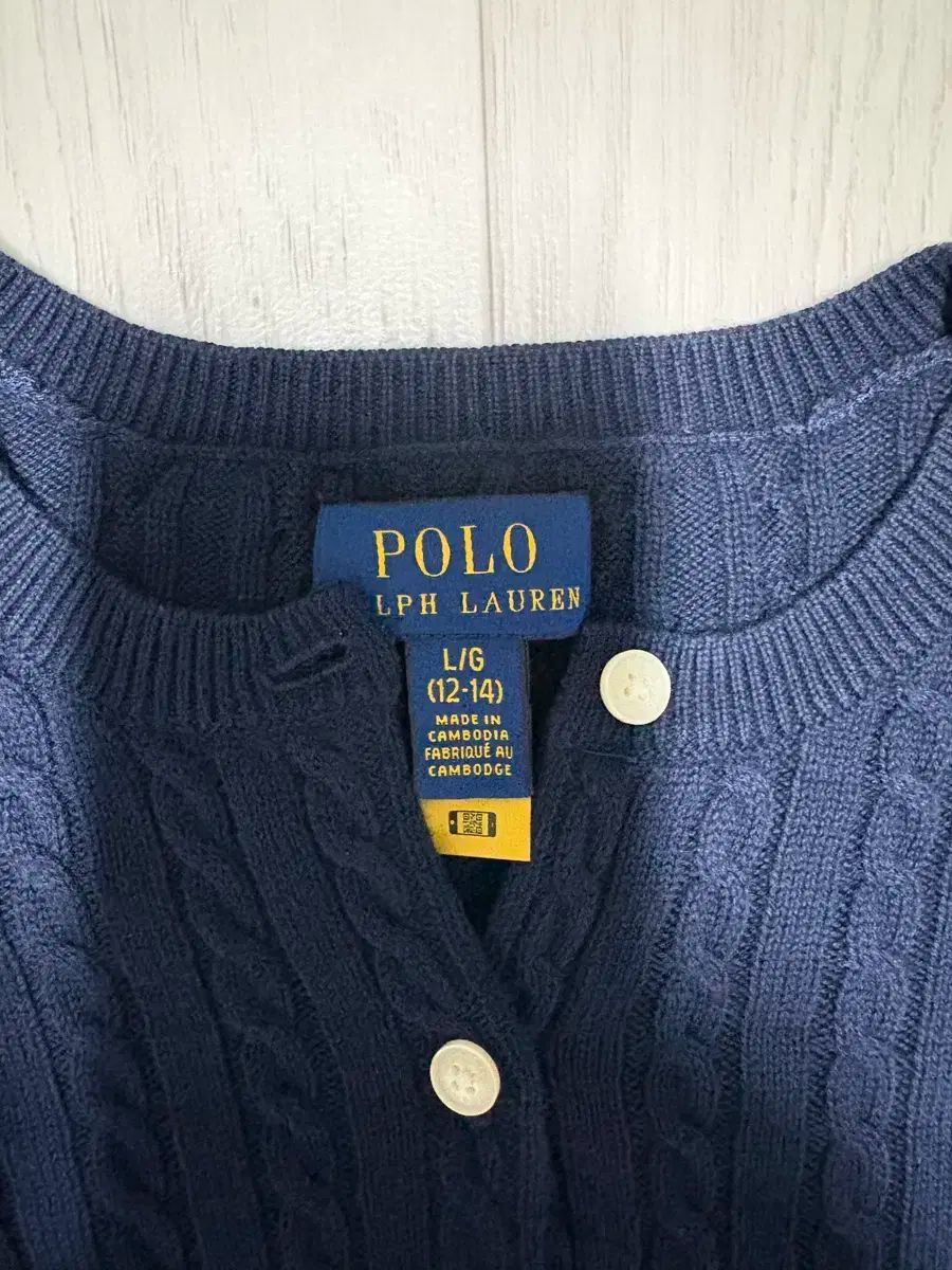 POLO RALPH LAUREN ポロラルフローレン ケーブル ニット カーディガン 55 長袖 カーディガン ボレロ アンサンブル