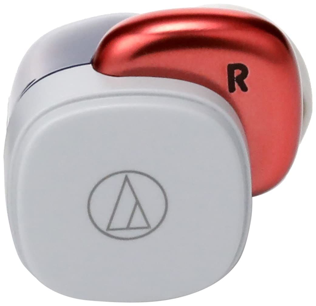 オーディオテクニカ ATH-SQ1TW ワイヤレスイヤホン bluetooth 急速充電対応 IPX4防水規格 最大19.5時間再生 低遅延 Fast Pair対応 マルチペアリング ネイビーレッド ATH-SQ1TW NRD MERCADOAVALIA_COM_BR