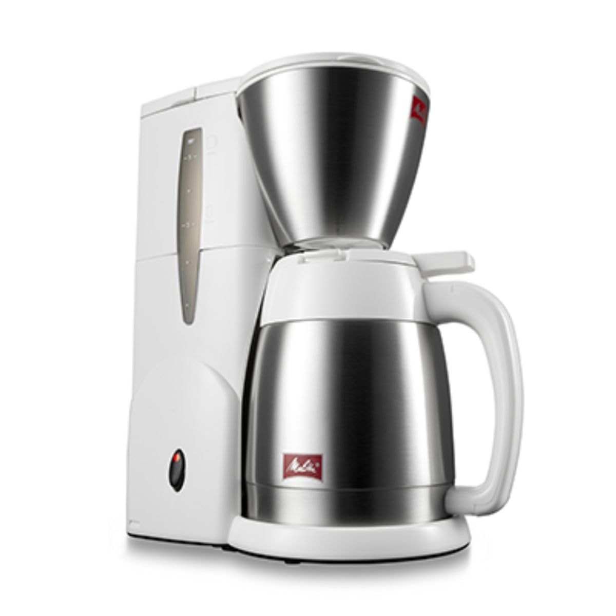 メリタ Melitta フィルターペーパー式 コーヒーメーカー メリタ ノアプラス ホワイト 5杯用 SKT55-3W