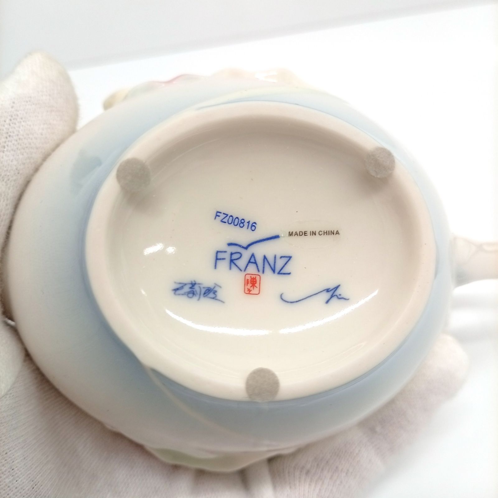 リチャードジノリ ベッキオホワイト ティーポット&シュガーポット