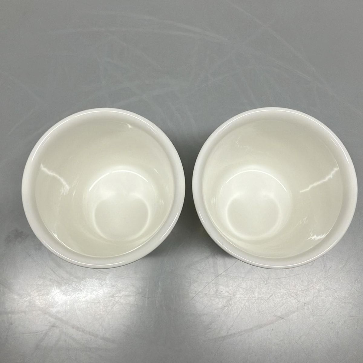 TIFFANY-Co. ティファニー 食器 リターン トゥ エッチング コーヒーカップ 白×ティファニーブルー マグカップ×2点