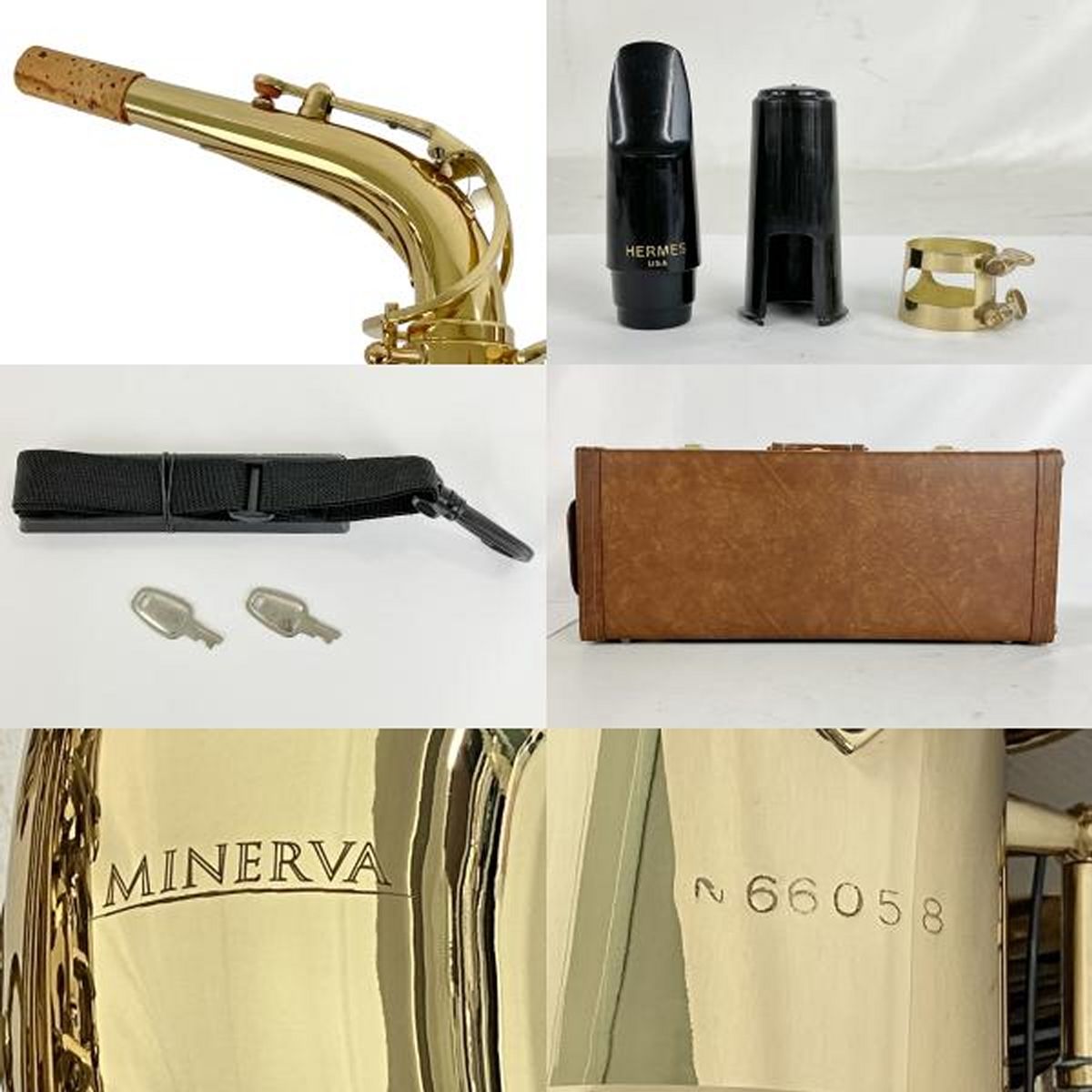 MINERVA MAS59A アルトサックス 管楽器 ミネルバ Y10567849