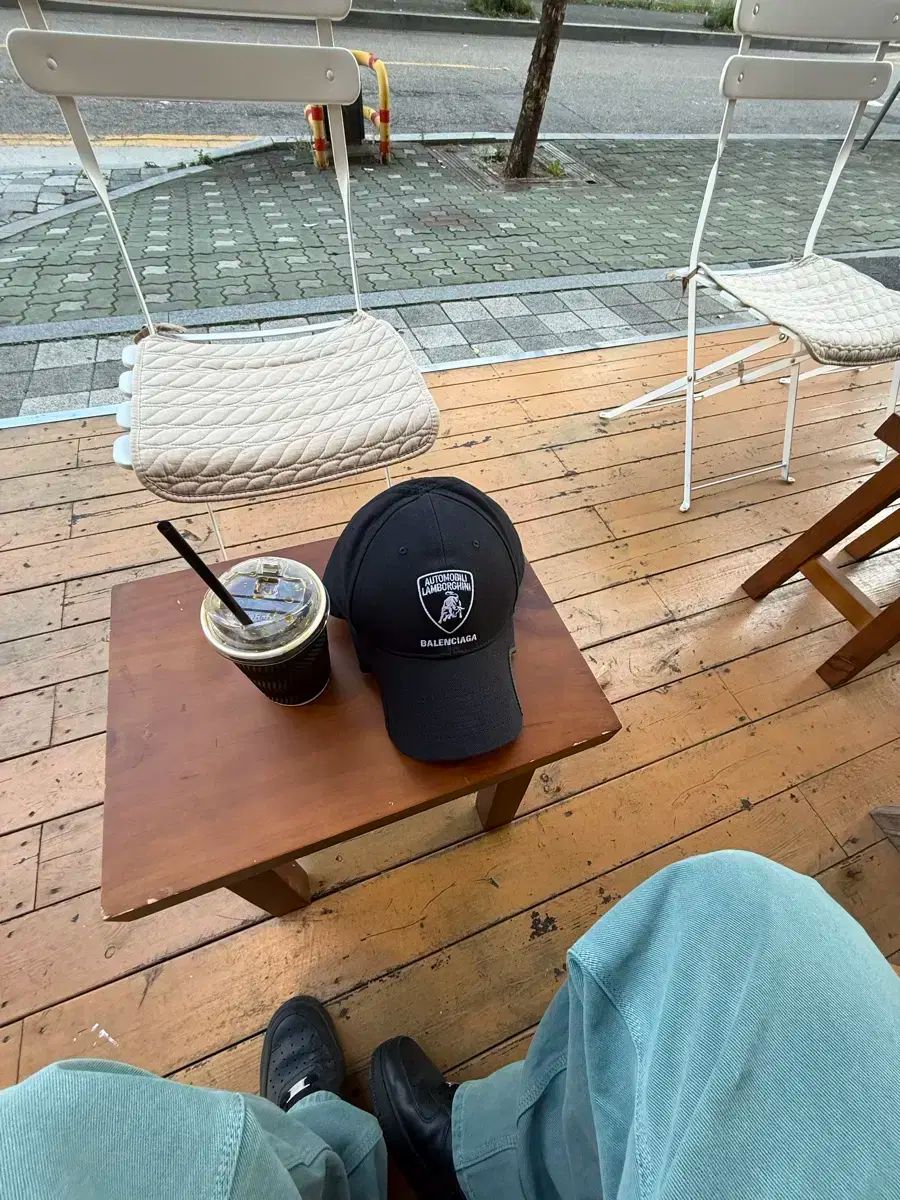 バレンシアガ ランボルギーニ ベースボールキャップ ブラック