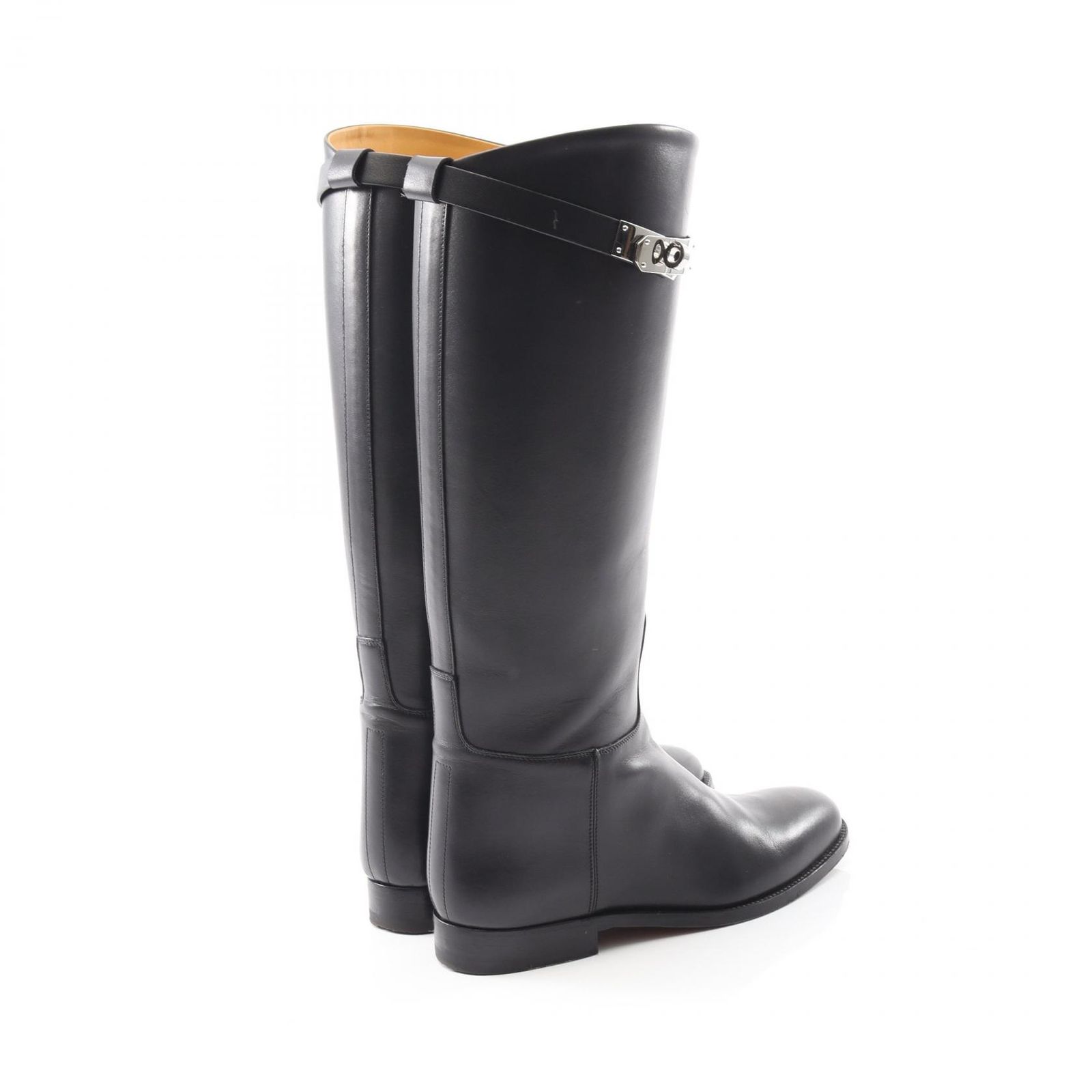 エルメス HERMES ブーツ ジャンピング ケリー レザー レディース A