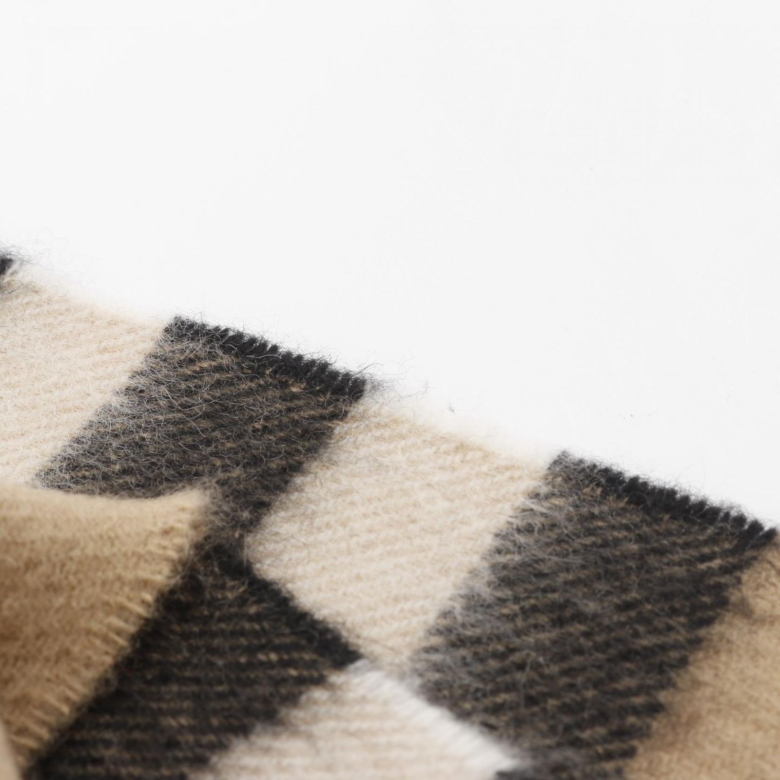 ジャイアントチェック カシミヤ