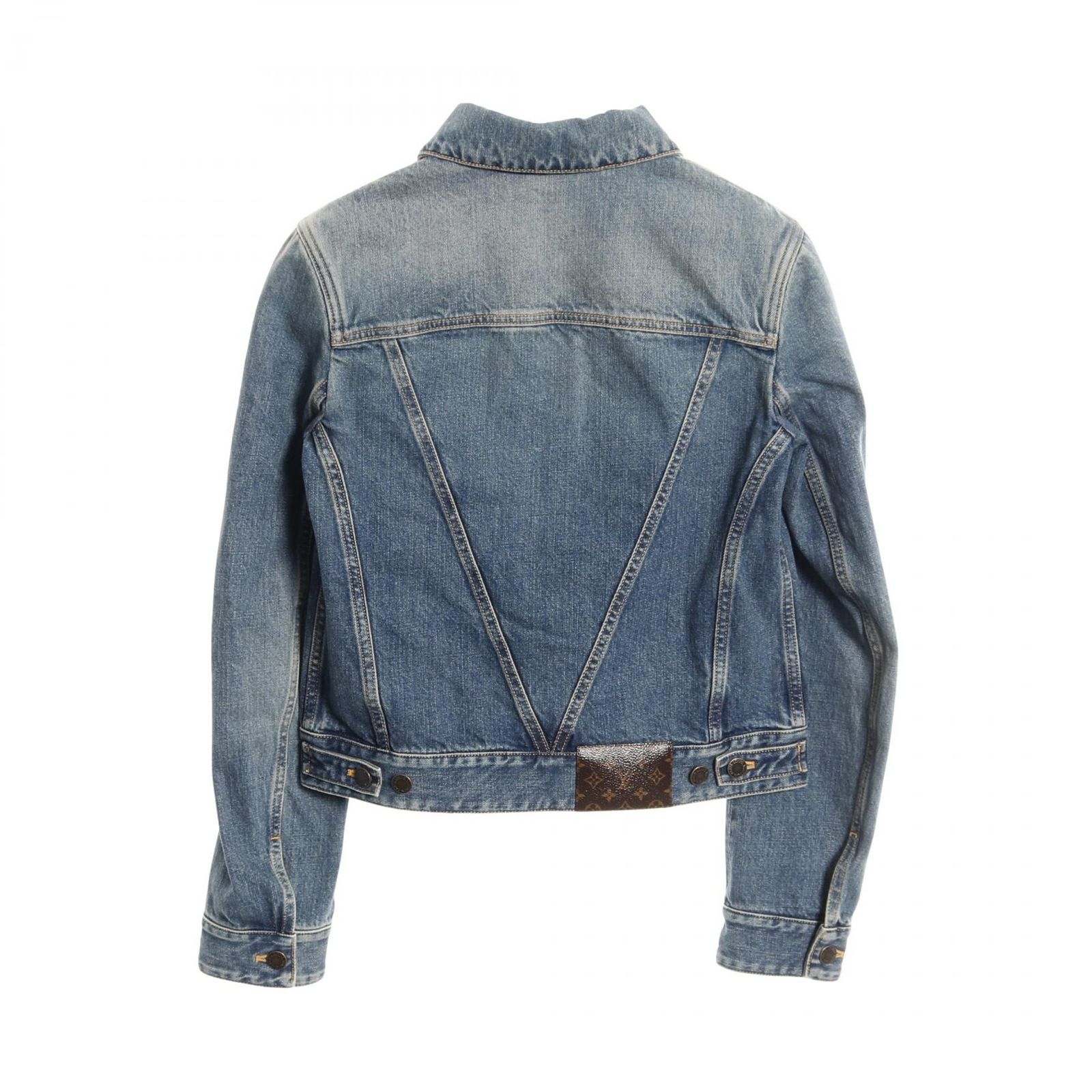 ルイ ヴィトン LOUIS VUITTON デニムジャケット RW241WW GM1 FQJA20 その他 デニムジャケット レディース Used A