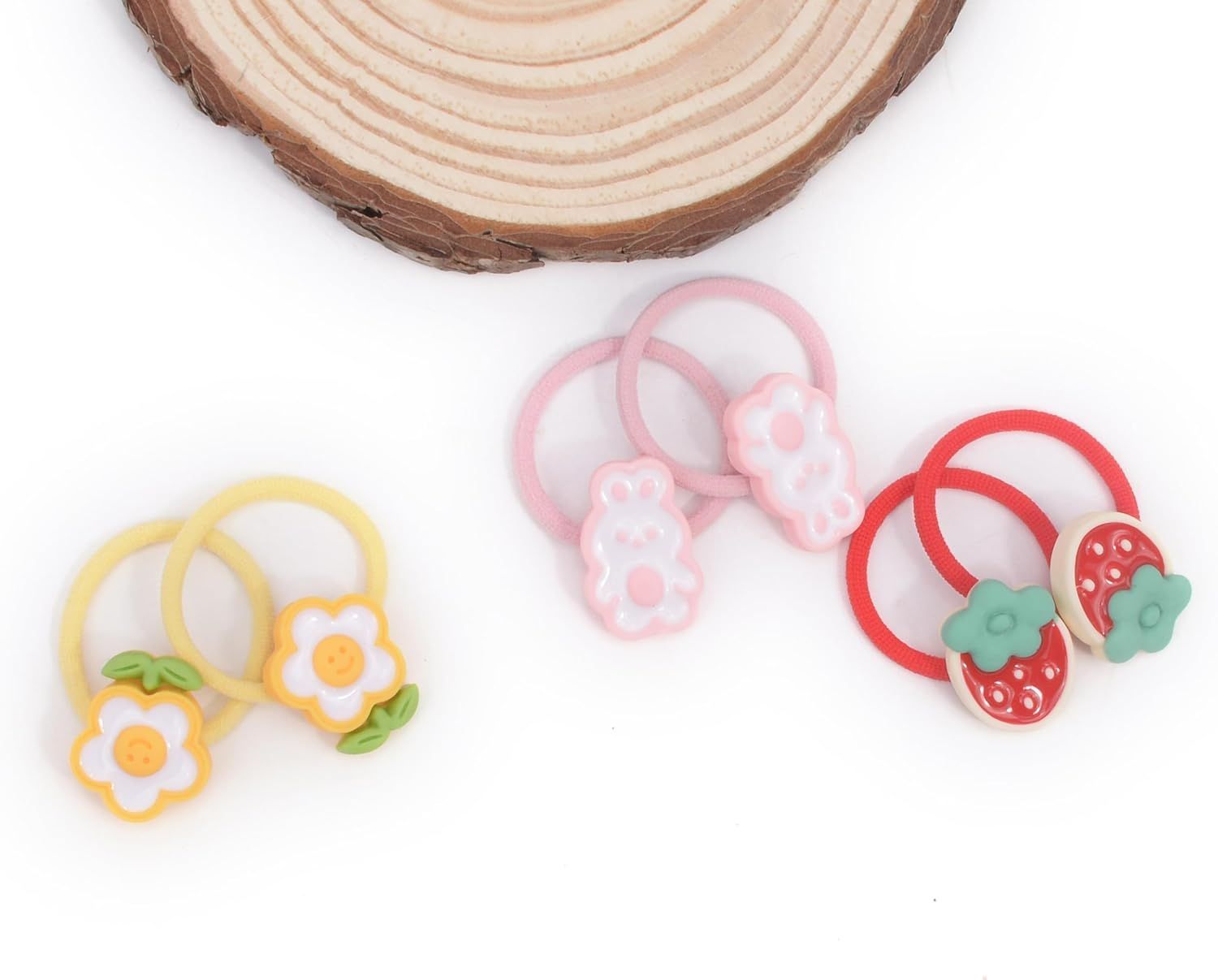 BIANHUAN ヘアゴム こども フルーツ ヘアアクセサリー キッズ