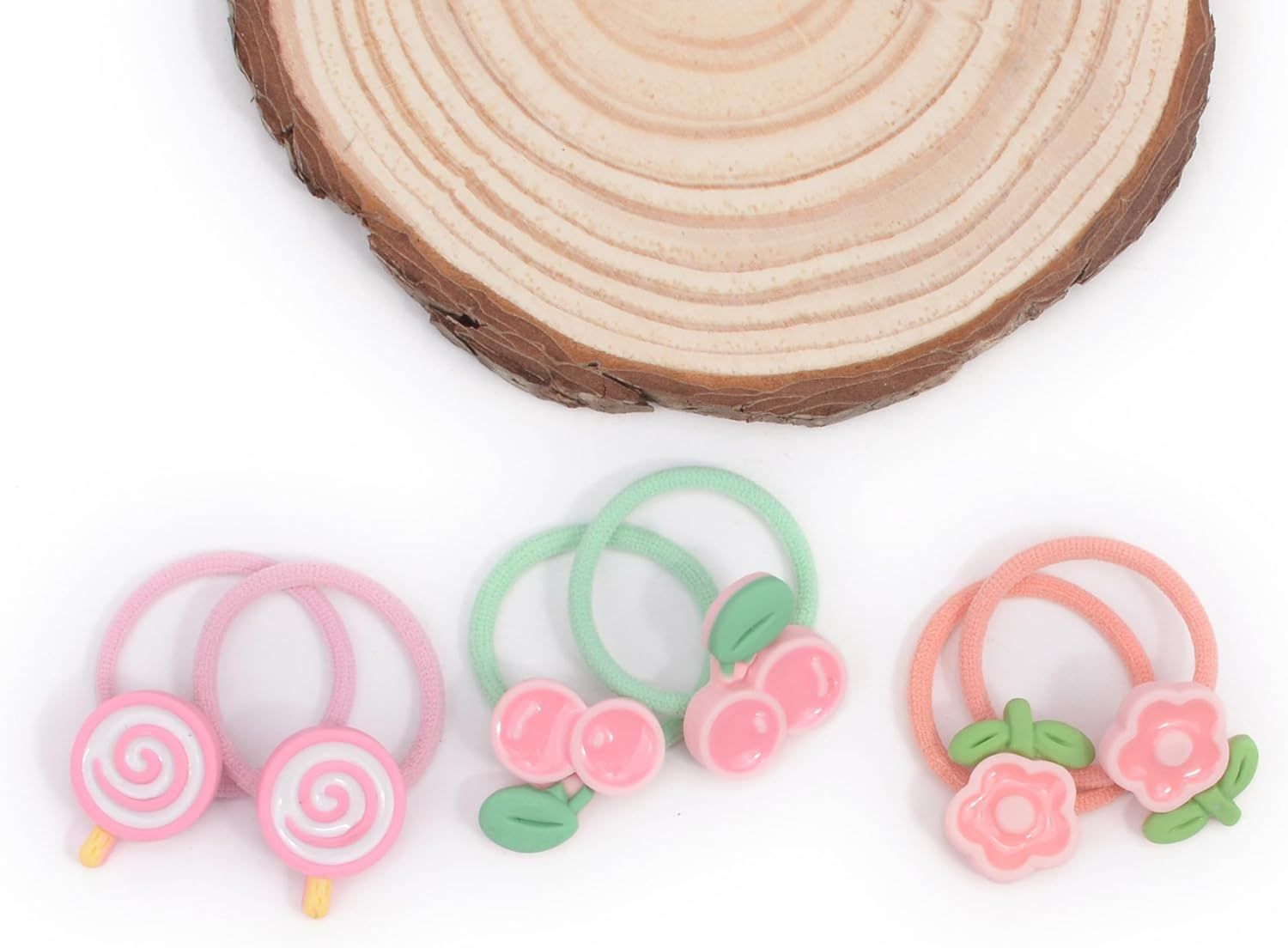 BIANHUAN ヘアゴム こども フルーツ ヘアアクセサリー キッズ