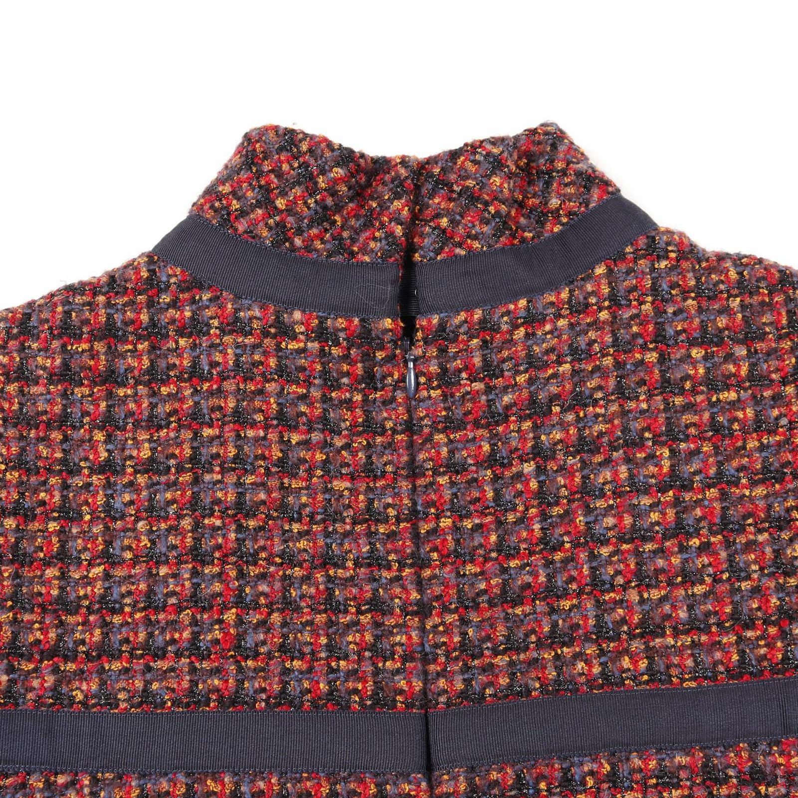 シャネル CHANEL ワンピース ココマークボタン ウール ワンピース