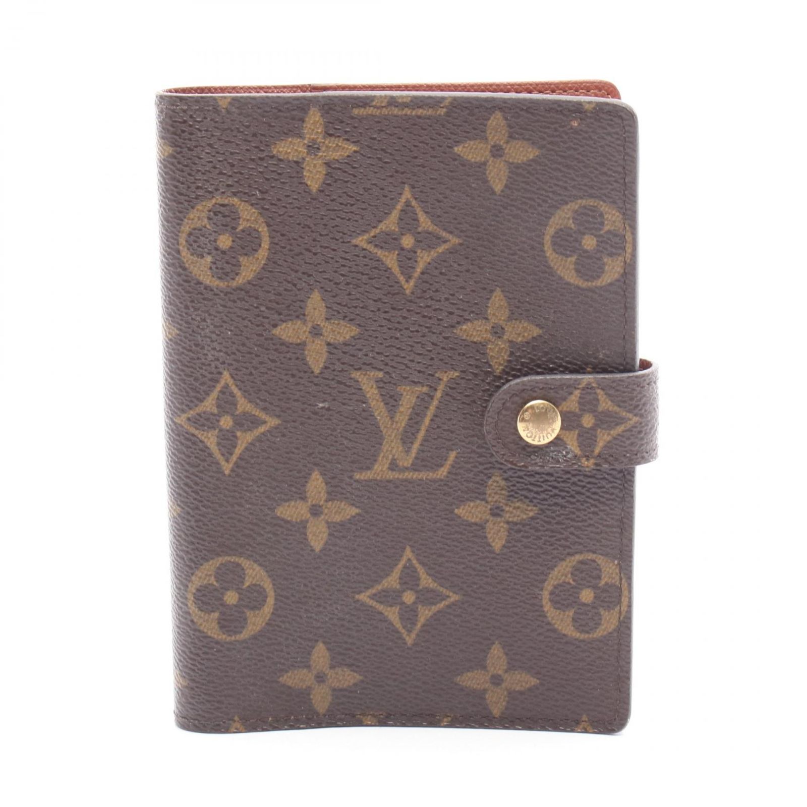 ルイ ヴィトン LOUIS VUITTON 手帳カバー アジェンダPM R20005 PVCコーティングキャンバス アジェンダPM レディース Used B