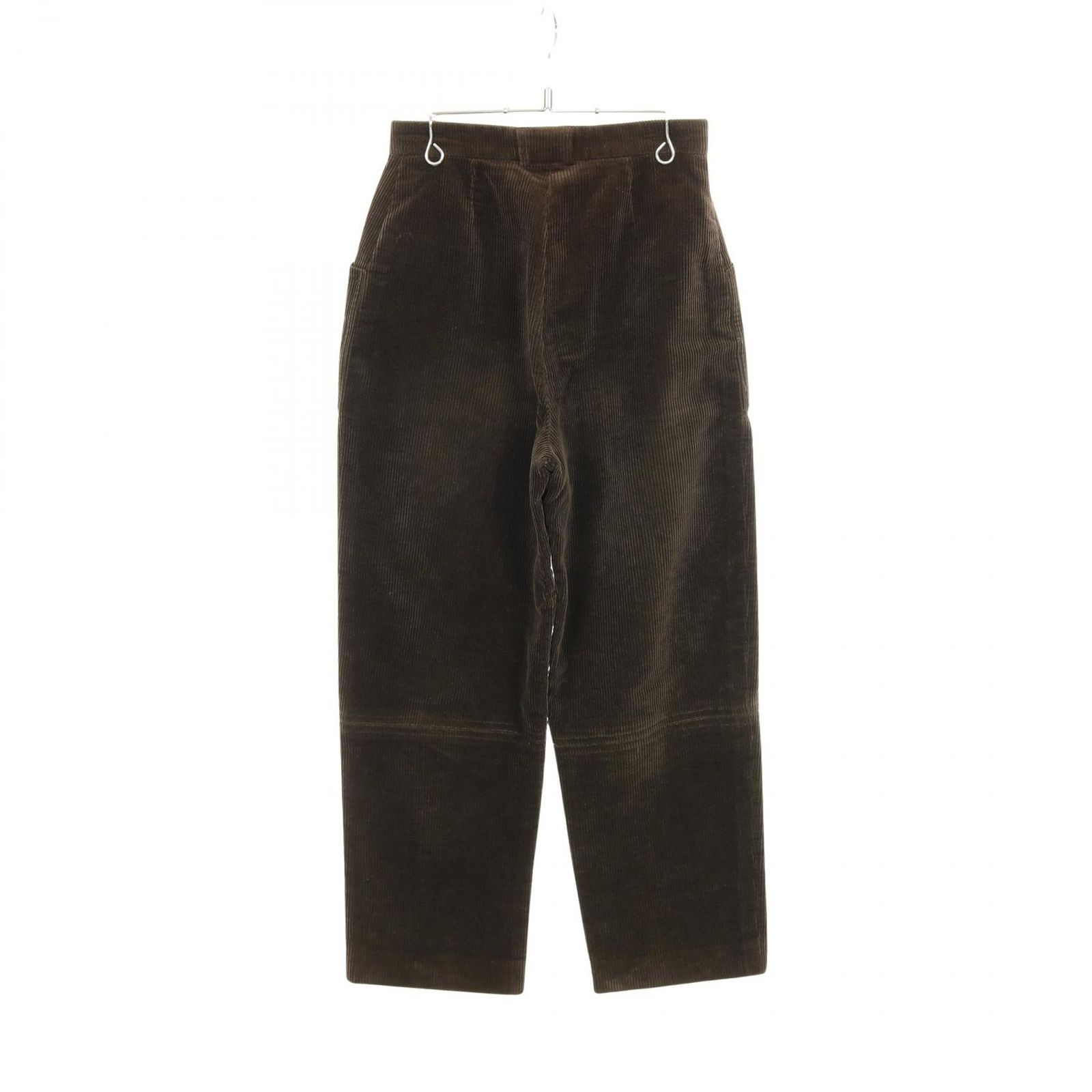 シャネル CHANEL パンツ ココマークボタン コーデュロイ P11536V06921 コットン ウール パンツ レディース Used B
