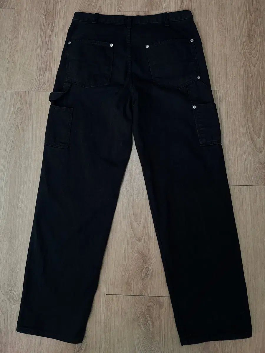 DONUT REVENGE ワークパンツ ブラック