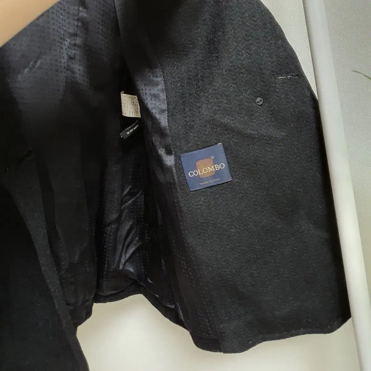  ハンサンミシャ アルパカウール ハーフコート ロングコート ジャケット アウター