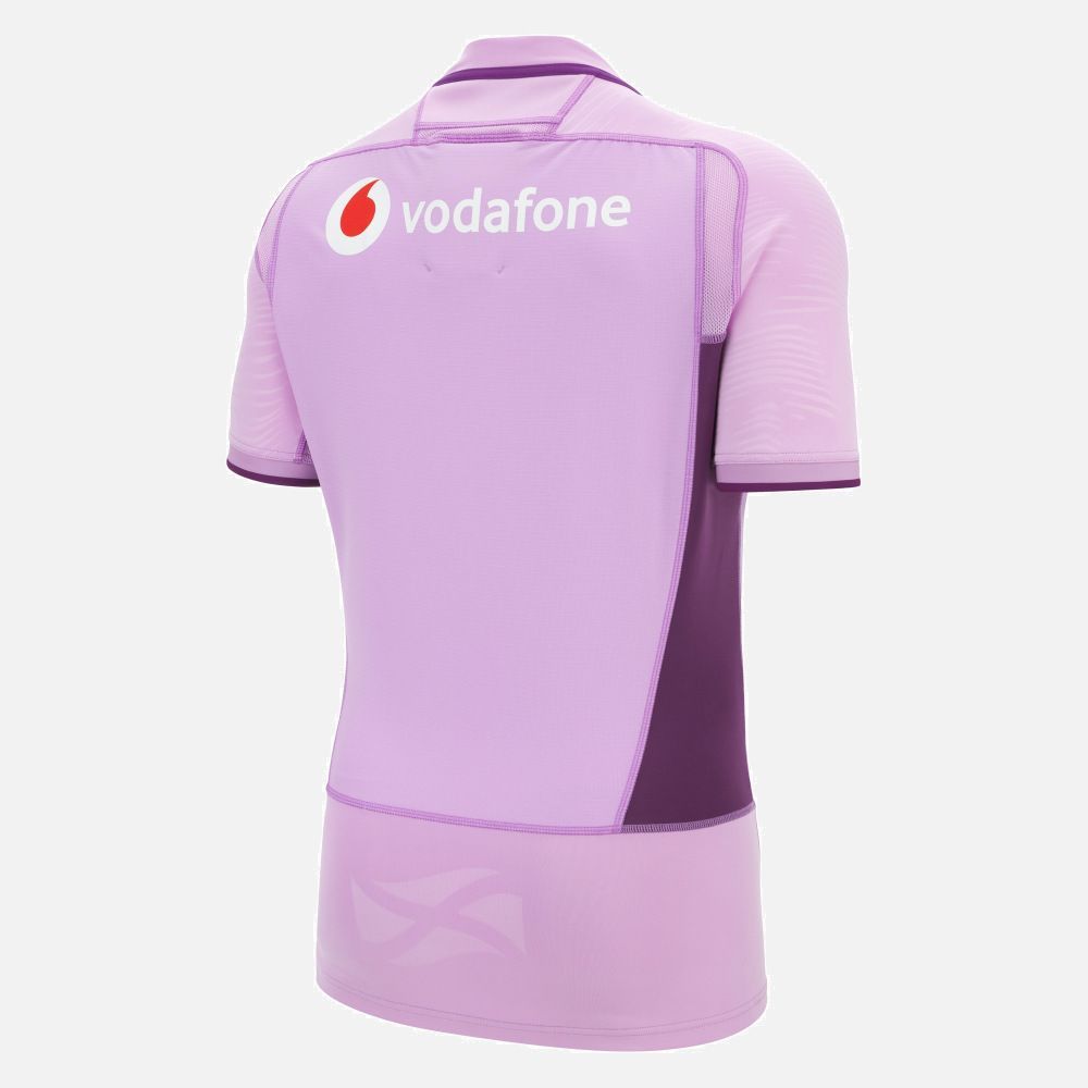 マクロン ラグビー スコットランド代表 2025 2026 アウェイ マッチ シャツ ジャージ 紫 パープル モデル 日本未発売