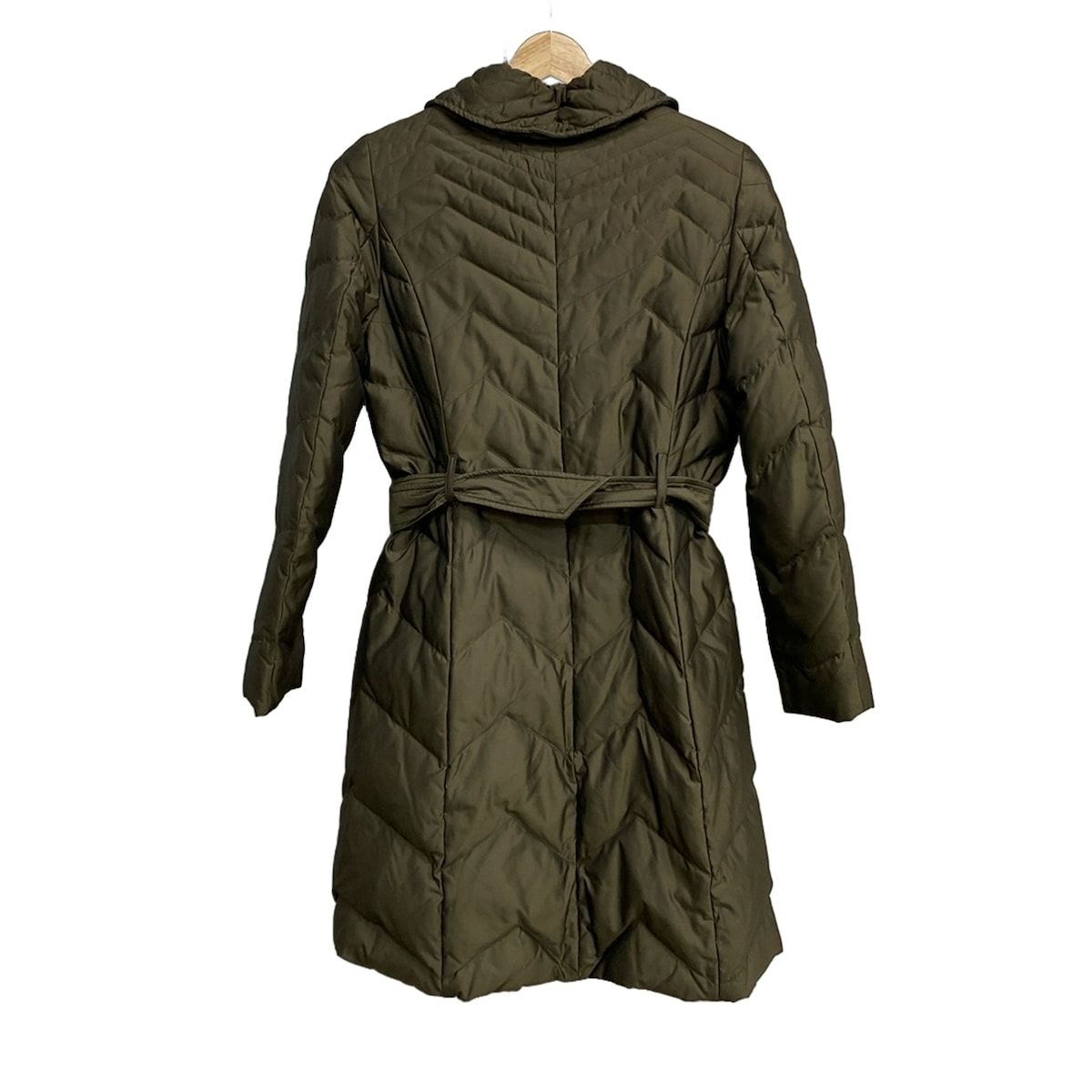 Max Mara STUDIO マックスマーラスタジオ コート サイズJ 38 レディース - カーキ 長袖 キルティング 中綿 冬