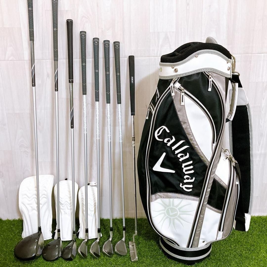 キャロウェイ ソレイユ レディースゴルフセット 8本 初心者 コース