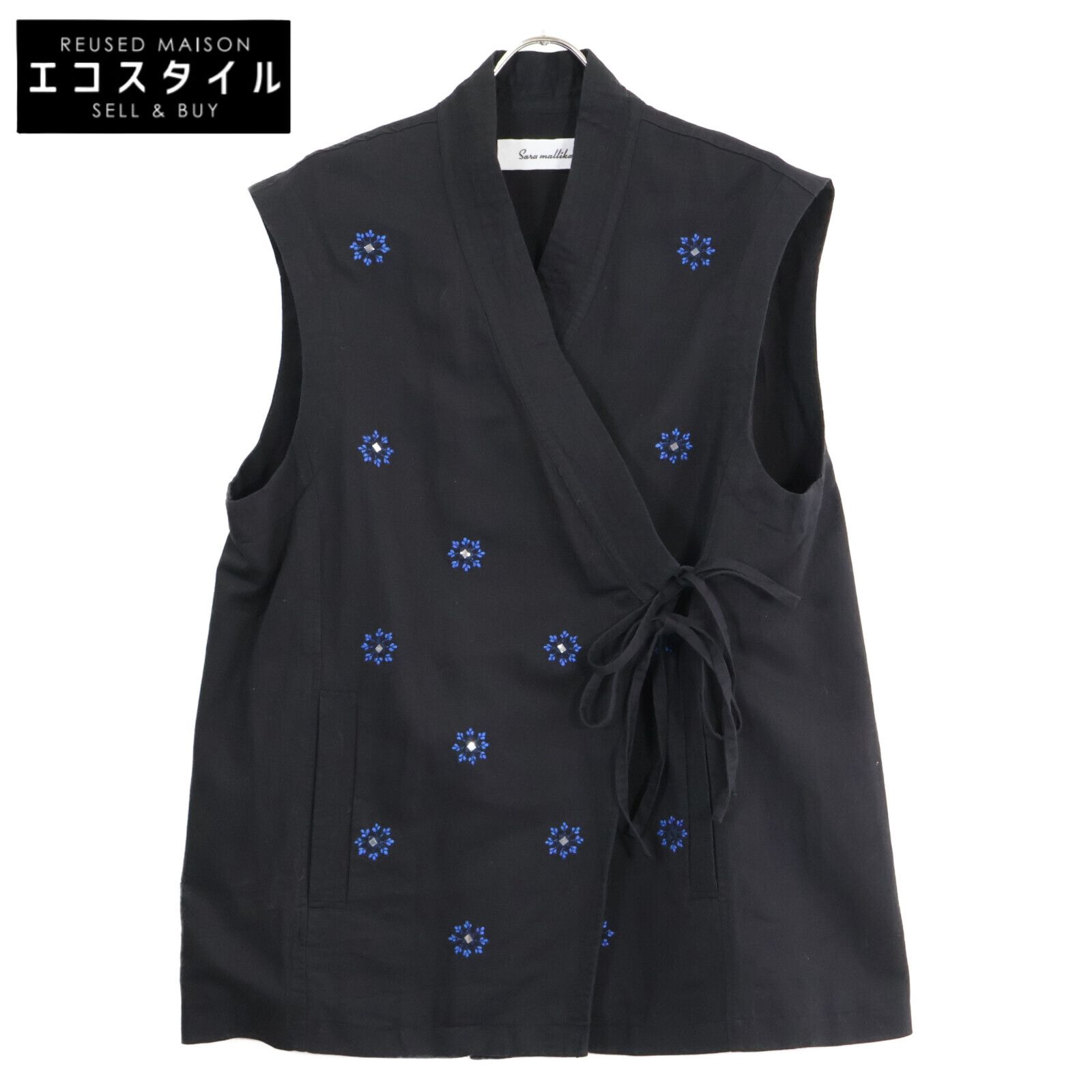 SARA MALLIKA サラ マリカ x6(ROKU)【美品】020931SQ5RO EMBROIDERY SARA MALLIKA サラ マリカ x6(ROKU)【美品】020931SQ5RO EMBROIDERY